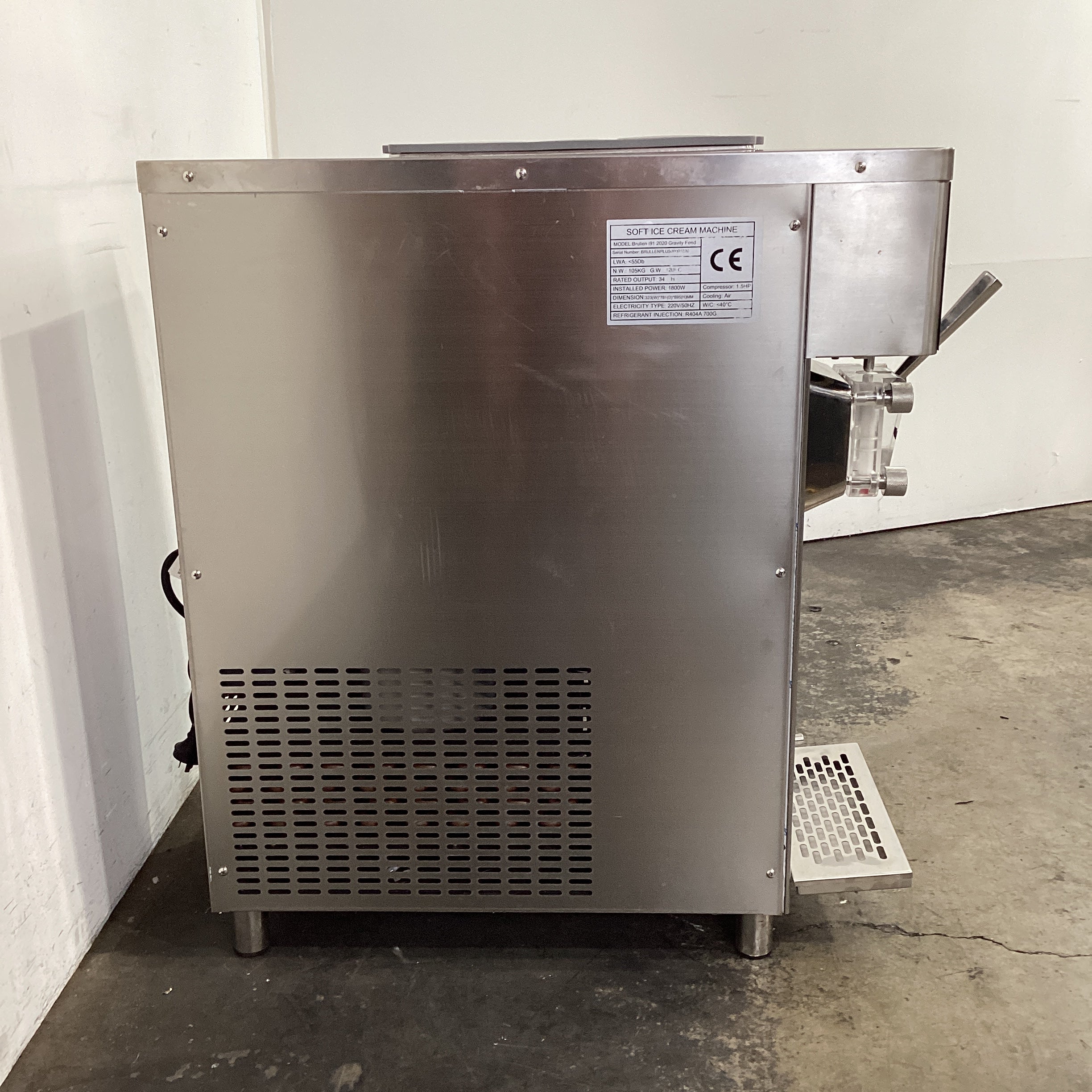 Brullen i91 2020 Gravity Feed Ice Cream Machine - 860499