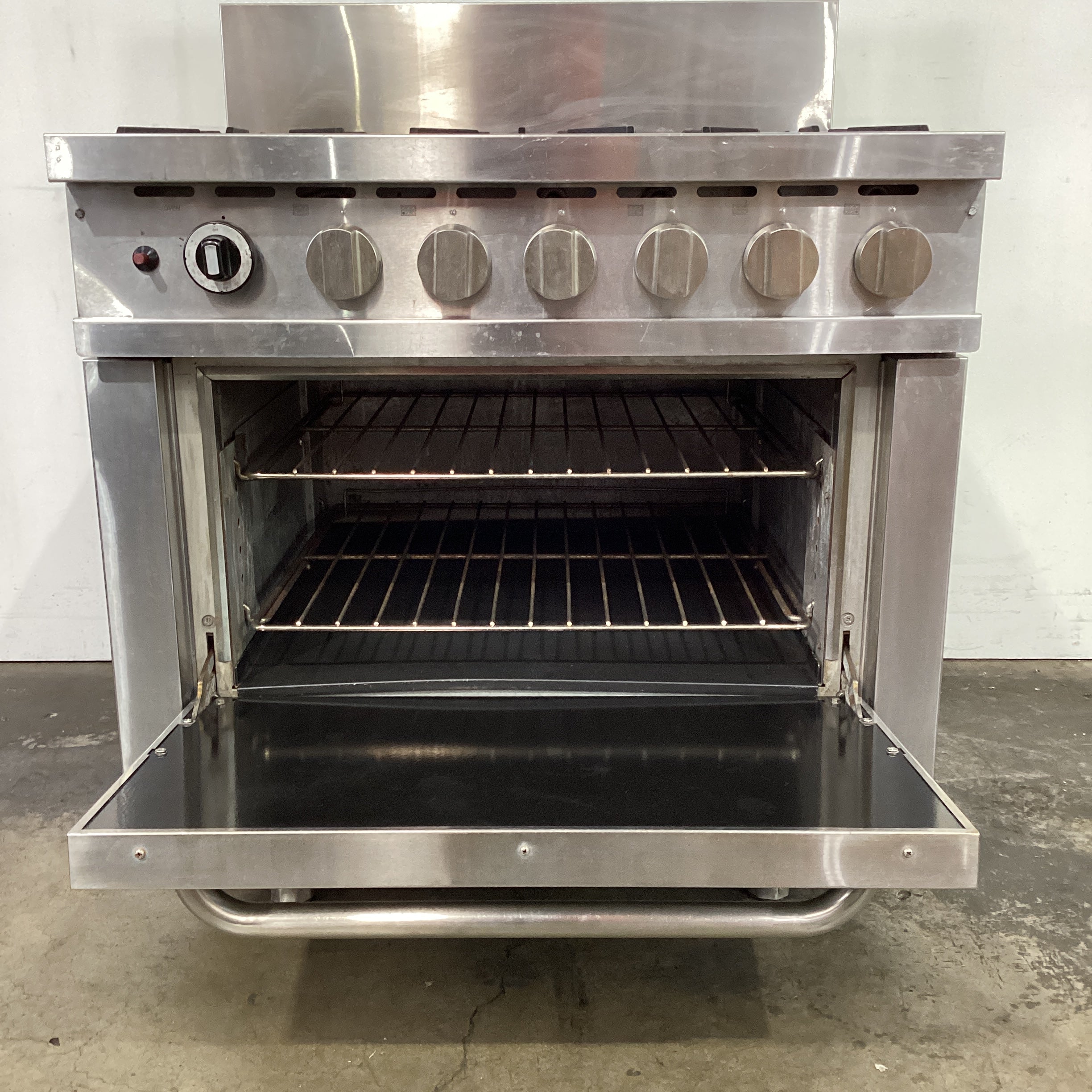 Gasmax GBS6TS 6 Burner Range Oven - 862323