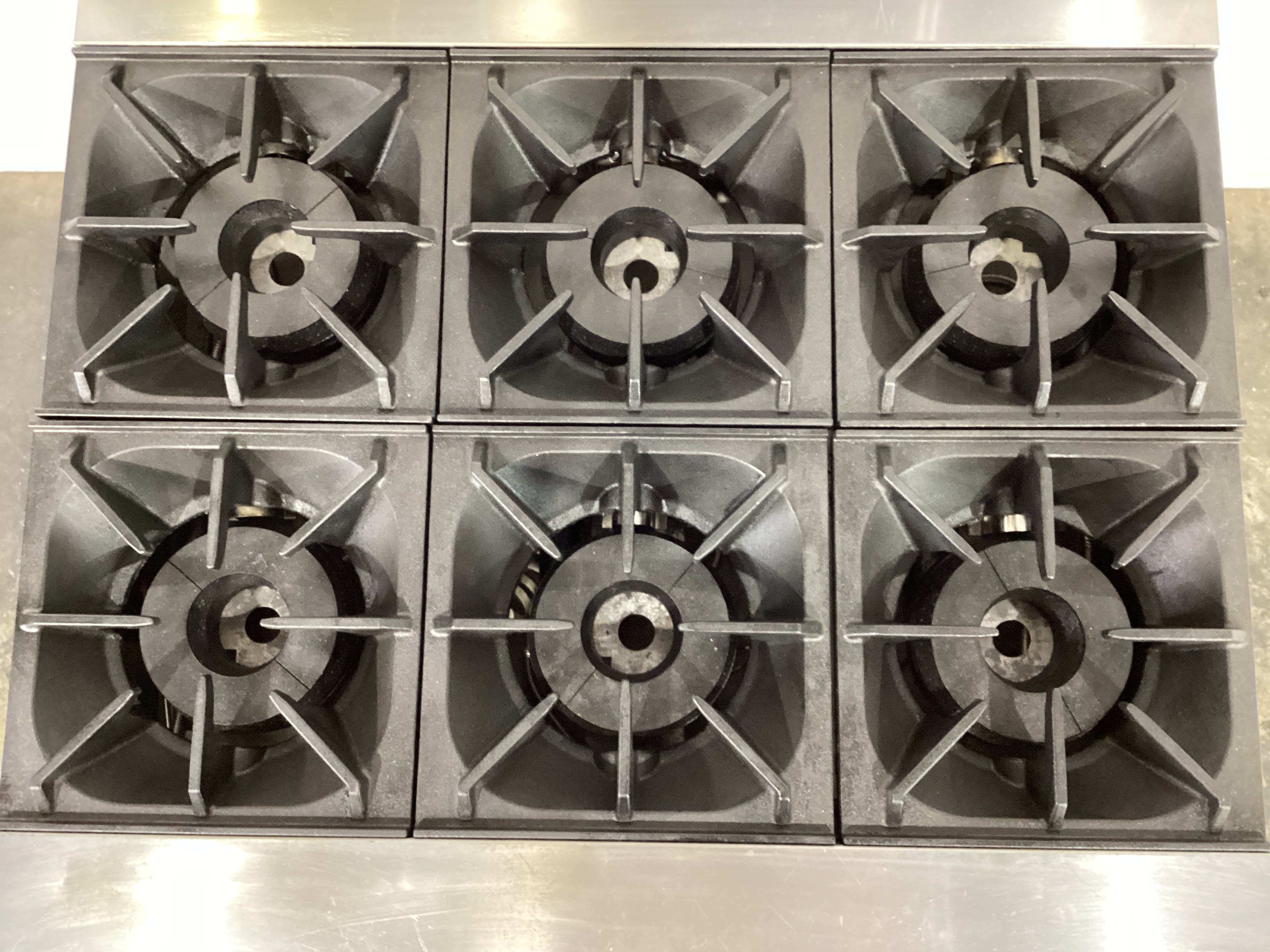 Gasmax GBS6TS 6 Burner Range Oven - 862323