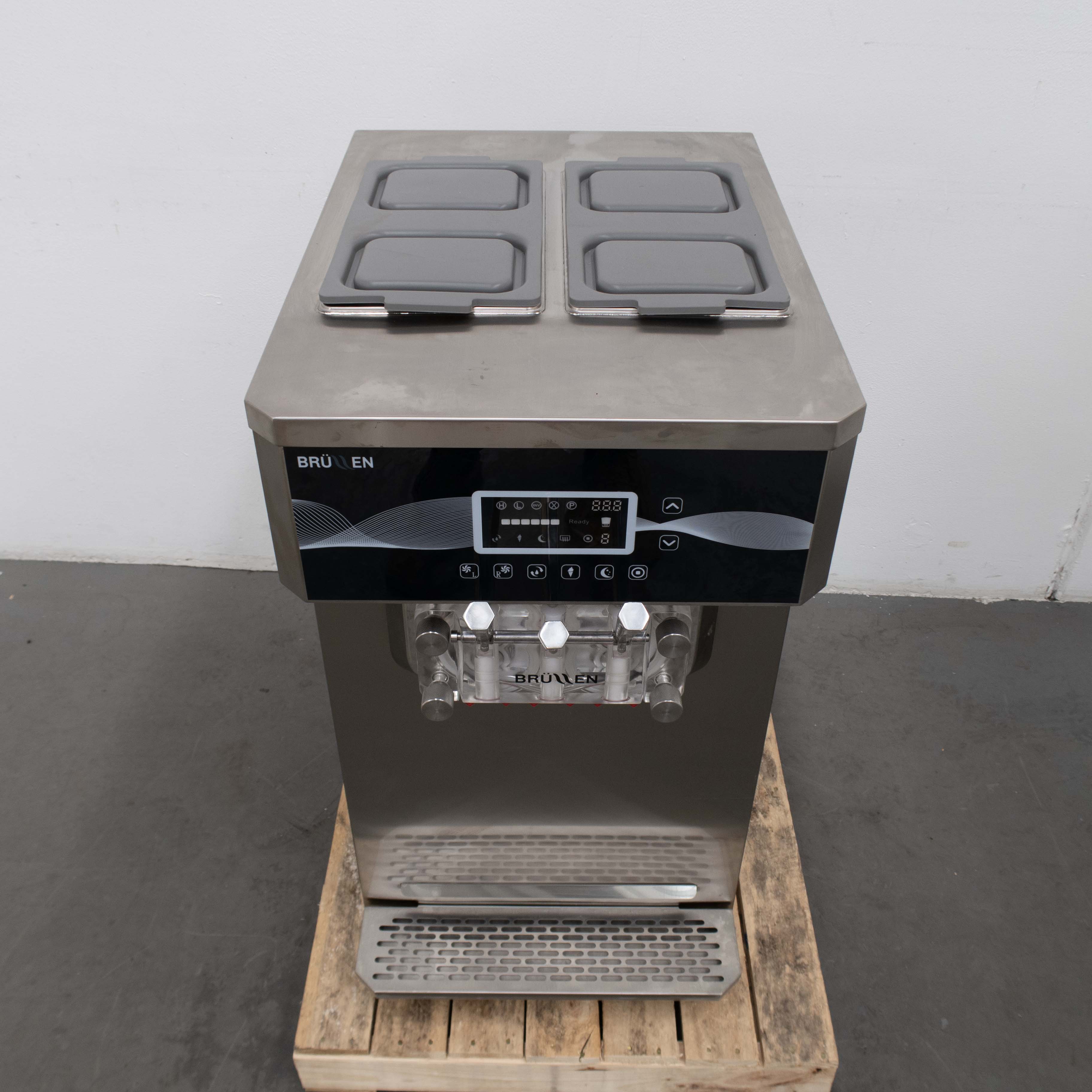 Brullen i26 PRO Gravity Feed Ice Cream Machine - 862437