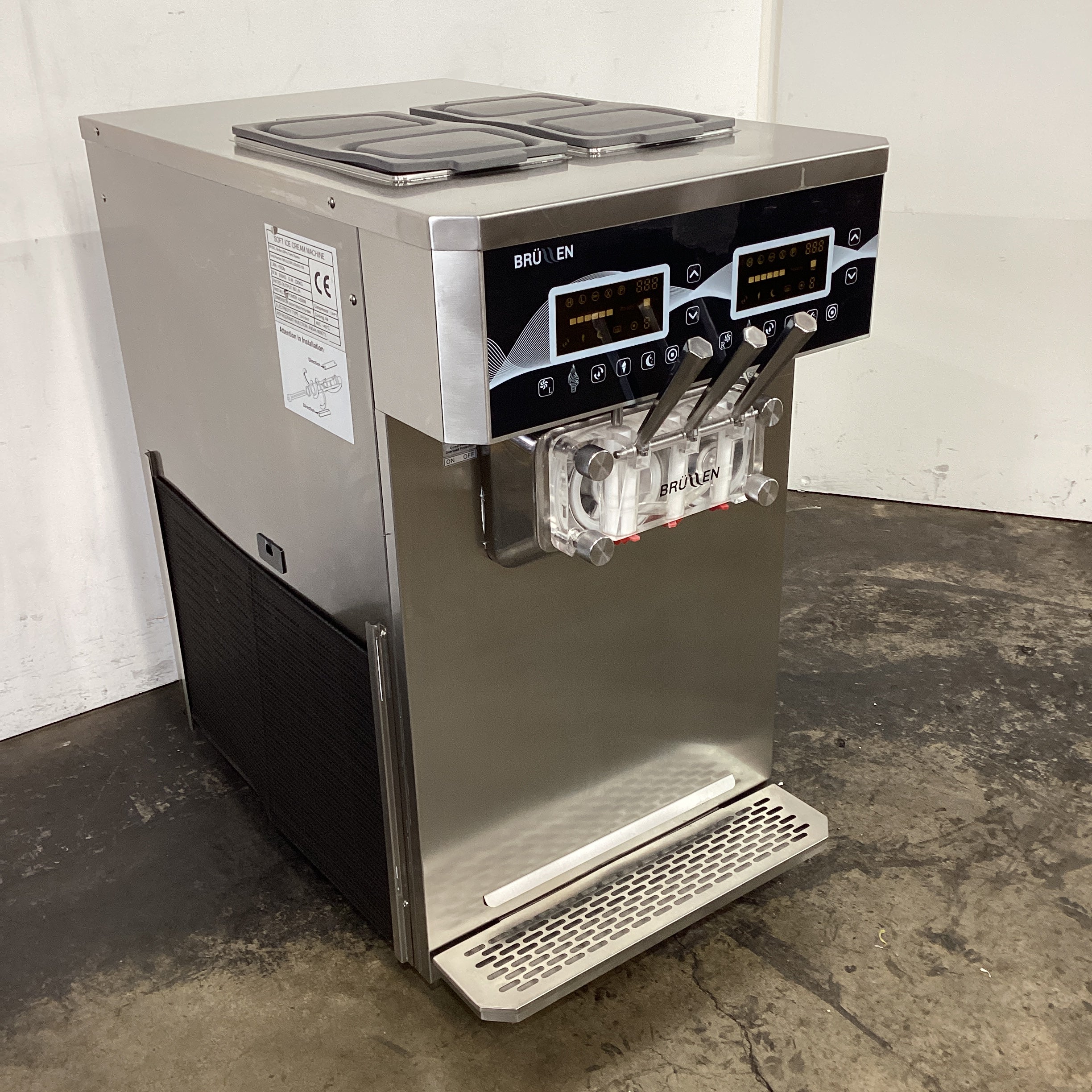 Brullen i26 Pro Twin Ice Cream Machine - 863367