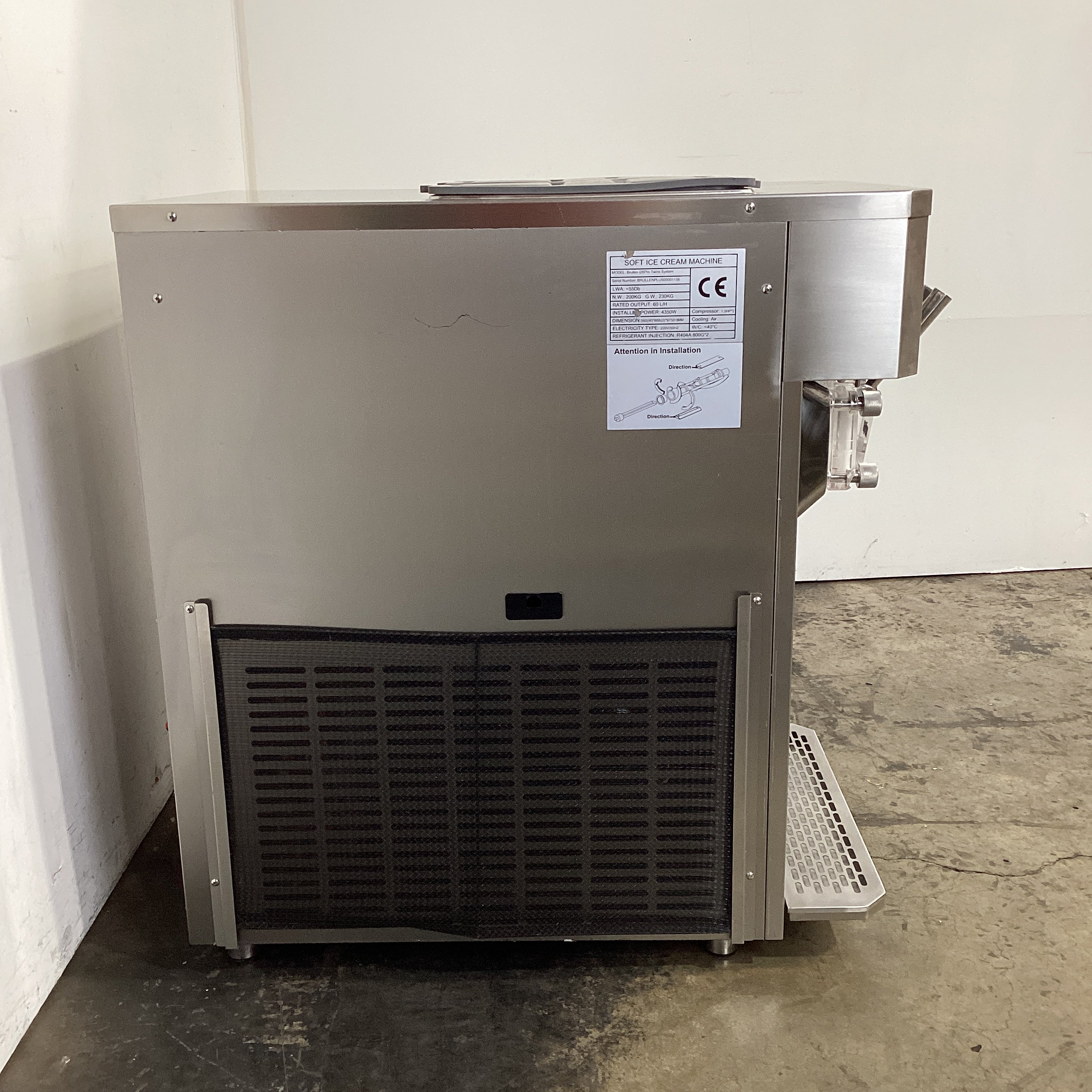 Brullen i26 Pro Twin Ice Cream Machine - 863959