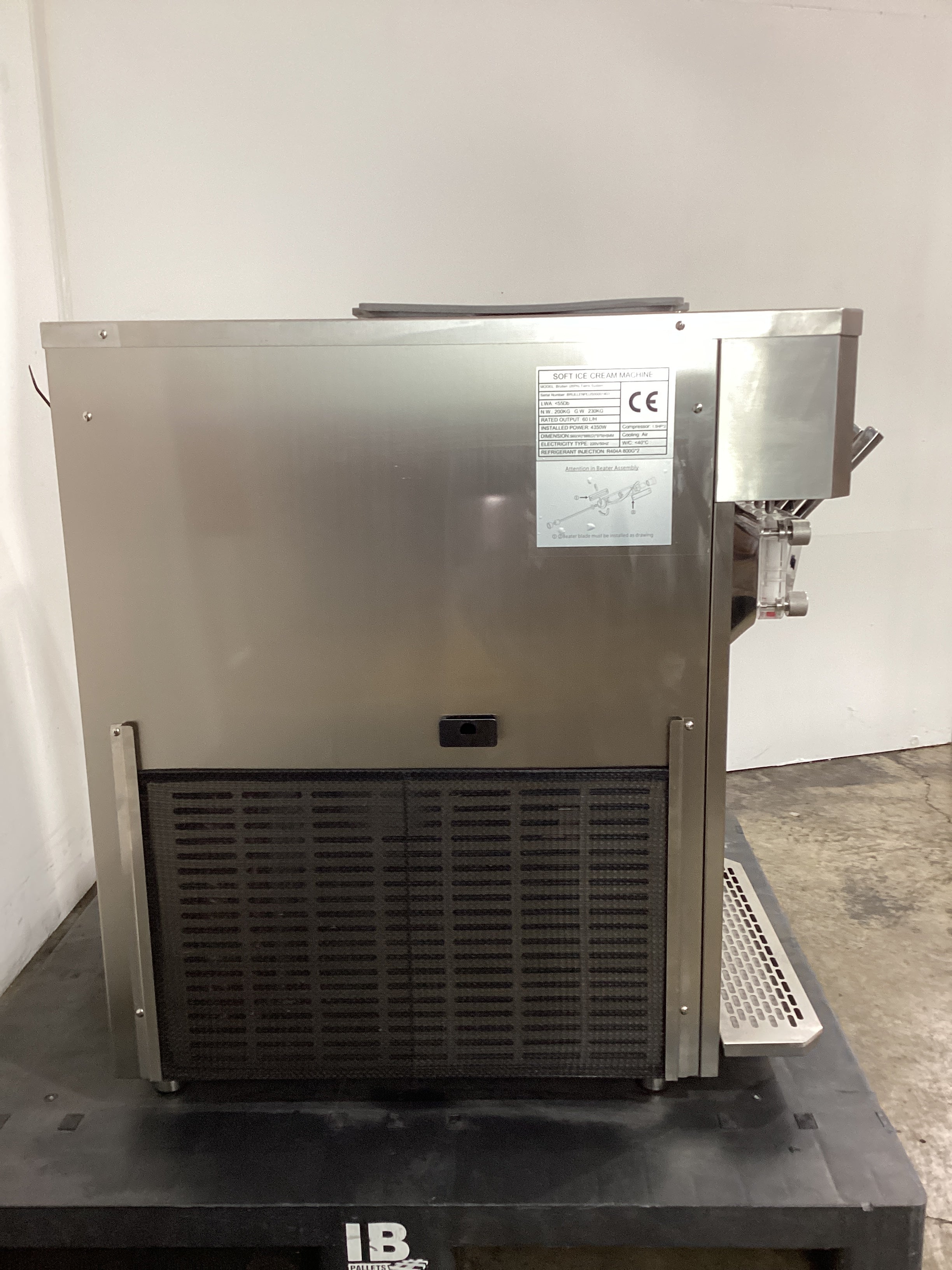 Brullen i26 Pro Twin Ice Cream Machine - 867132