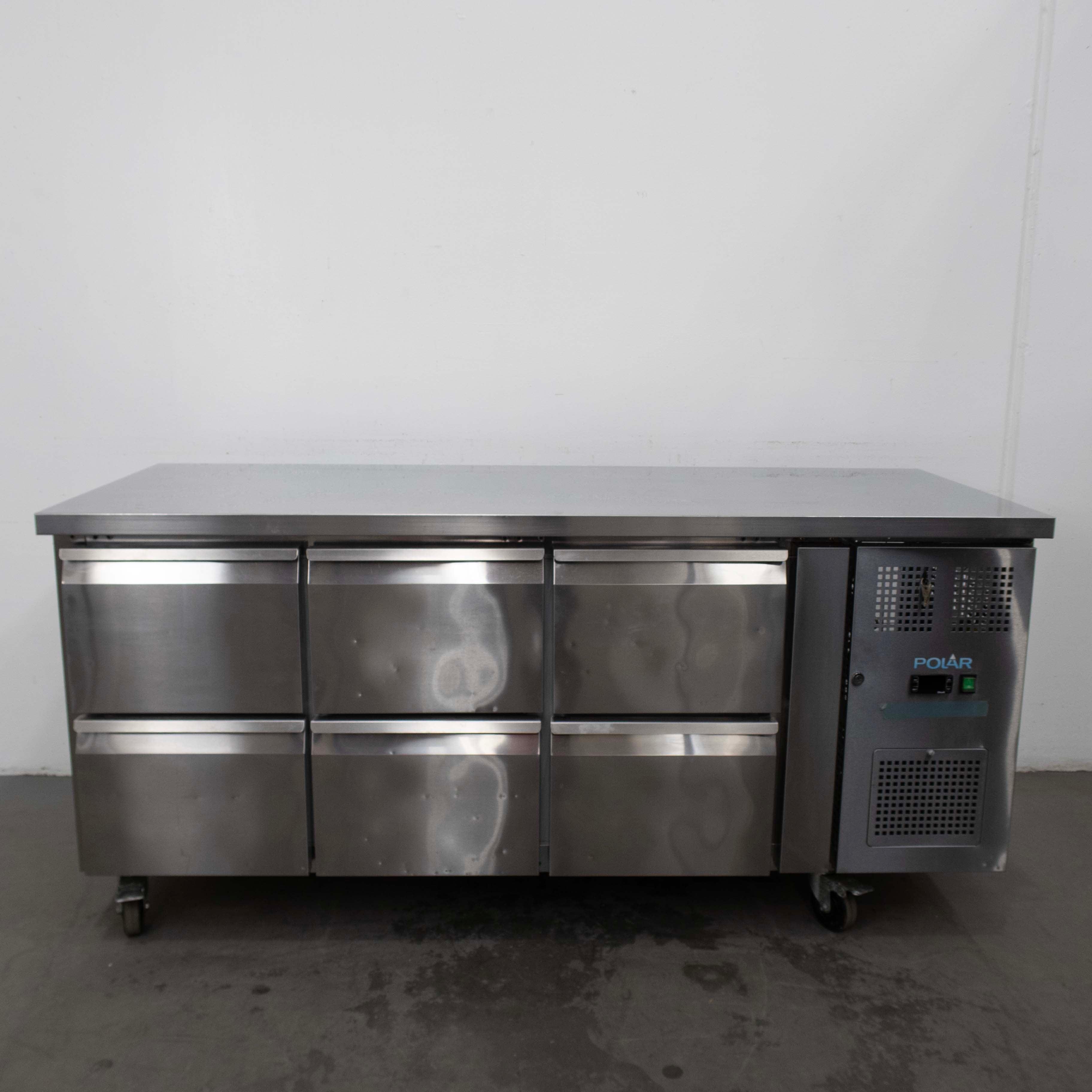 Polar DA548-A 6 Drawer Counter Fridge - 867684