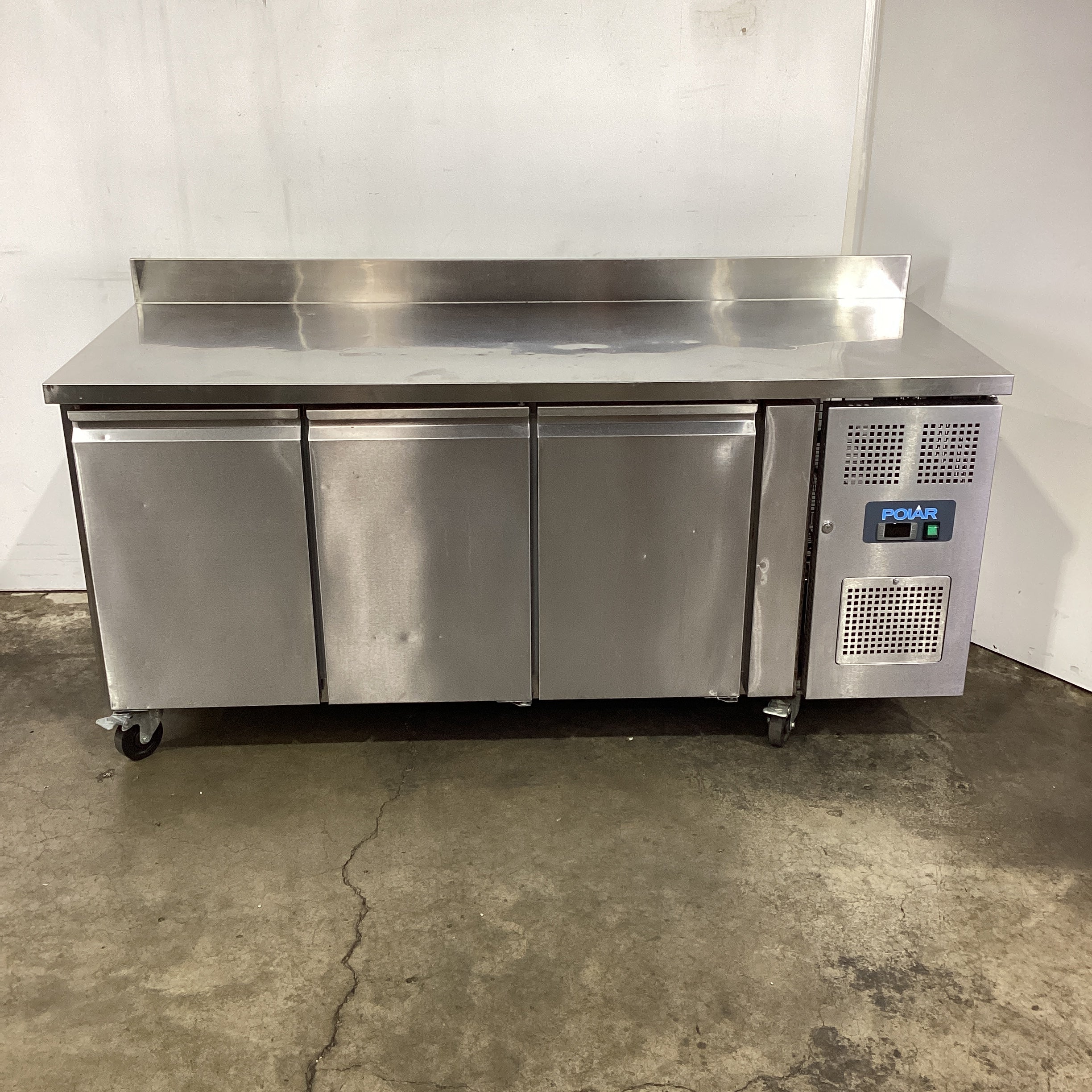 Polar DL915-A 3 Door Workbench Fridge - 868803