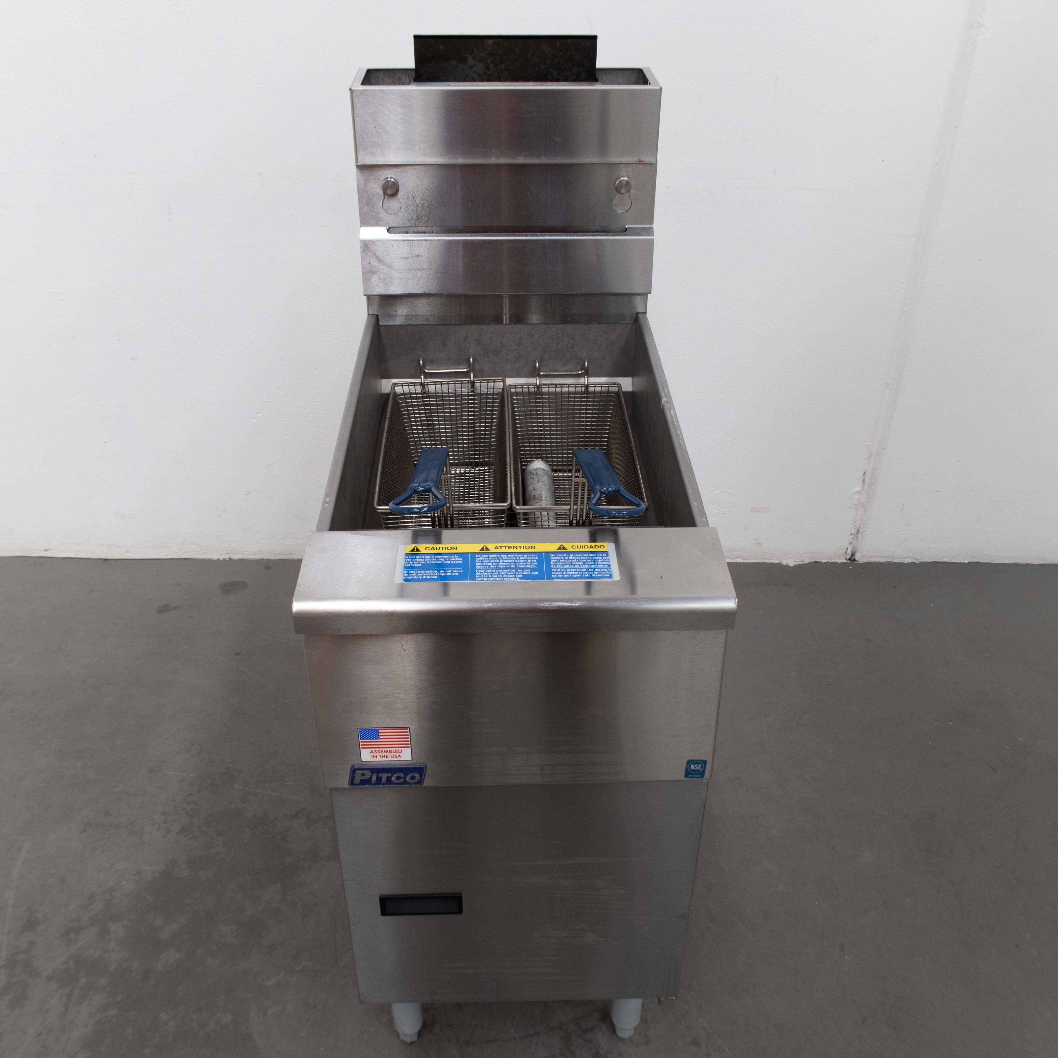 Pitco VF35 Single Pan Fryer - 870945