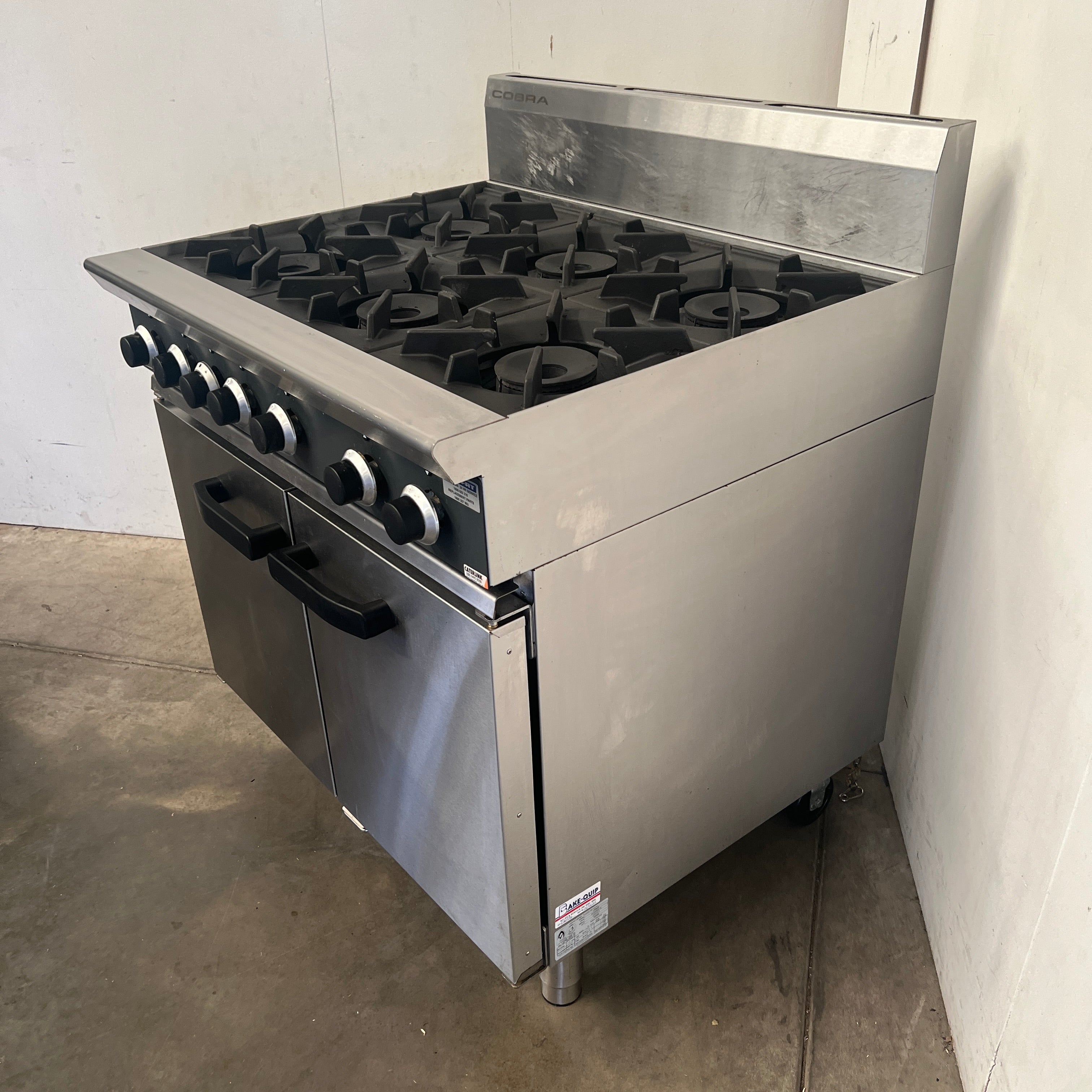 Cobra CR9DF 6 Burner Range Oven - 871028