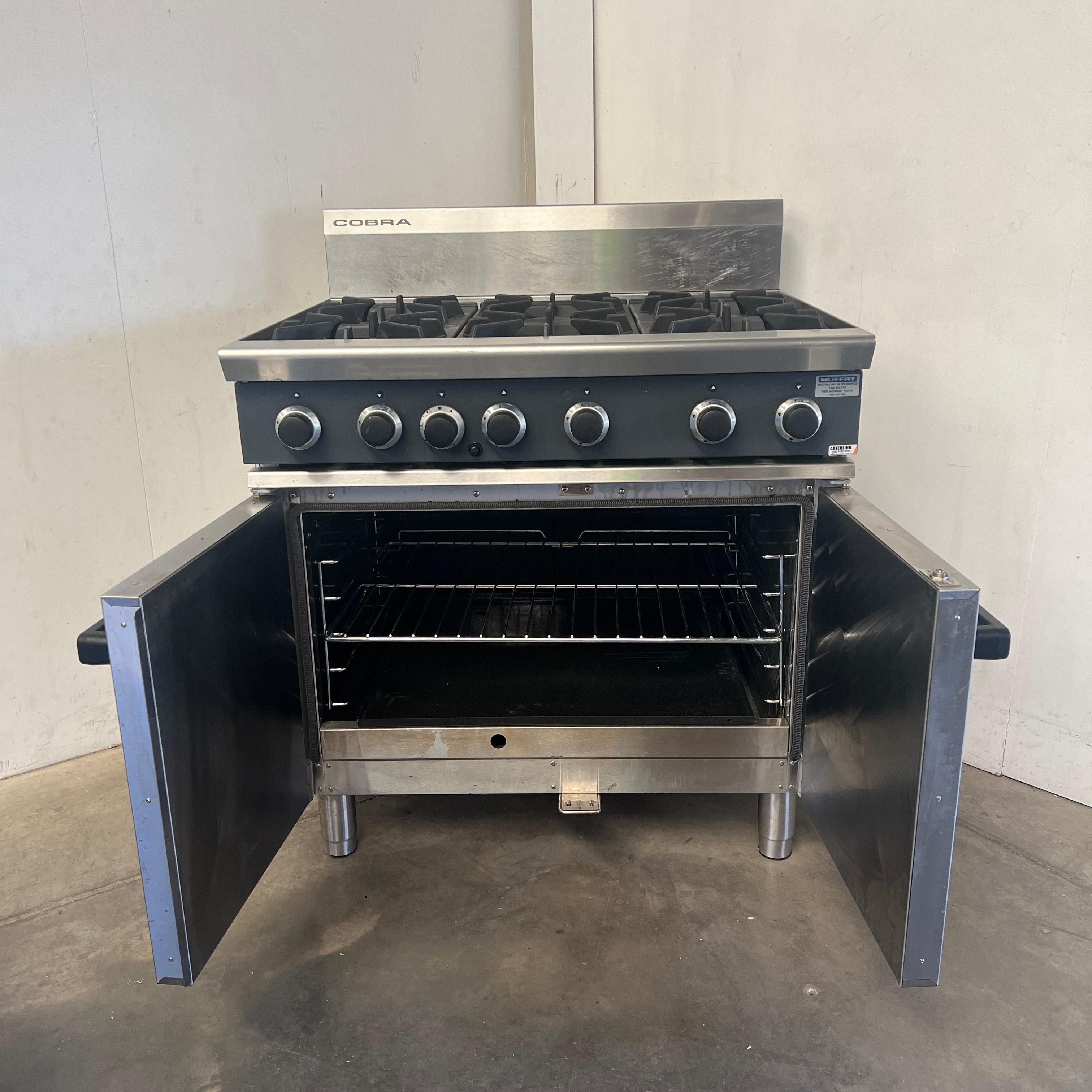 Cobra CR9DF 6 Burner Range Oven - 871028