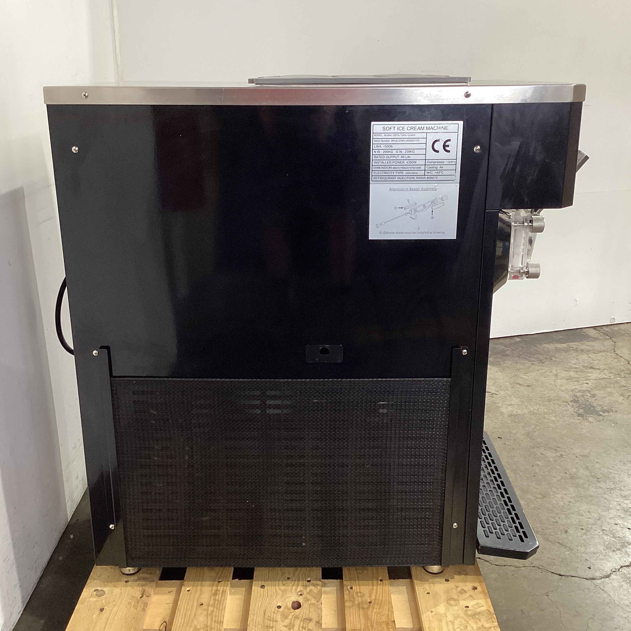 Brullen i26 Pro Twins System Ice Cream Machine - 872595