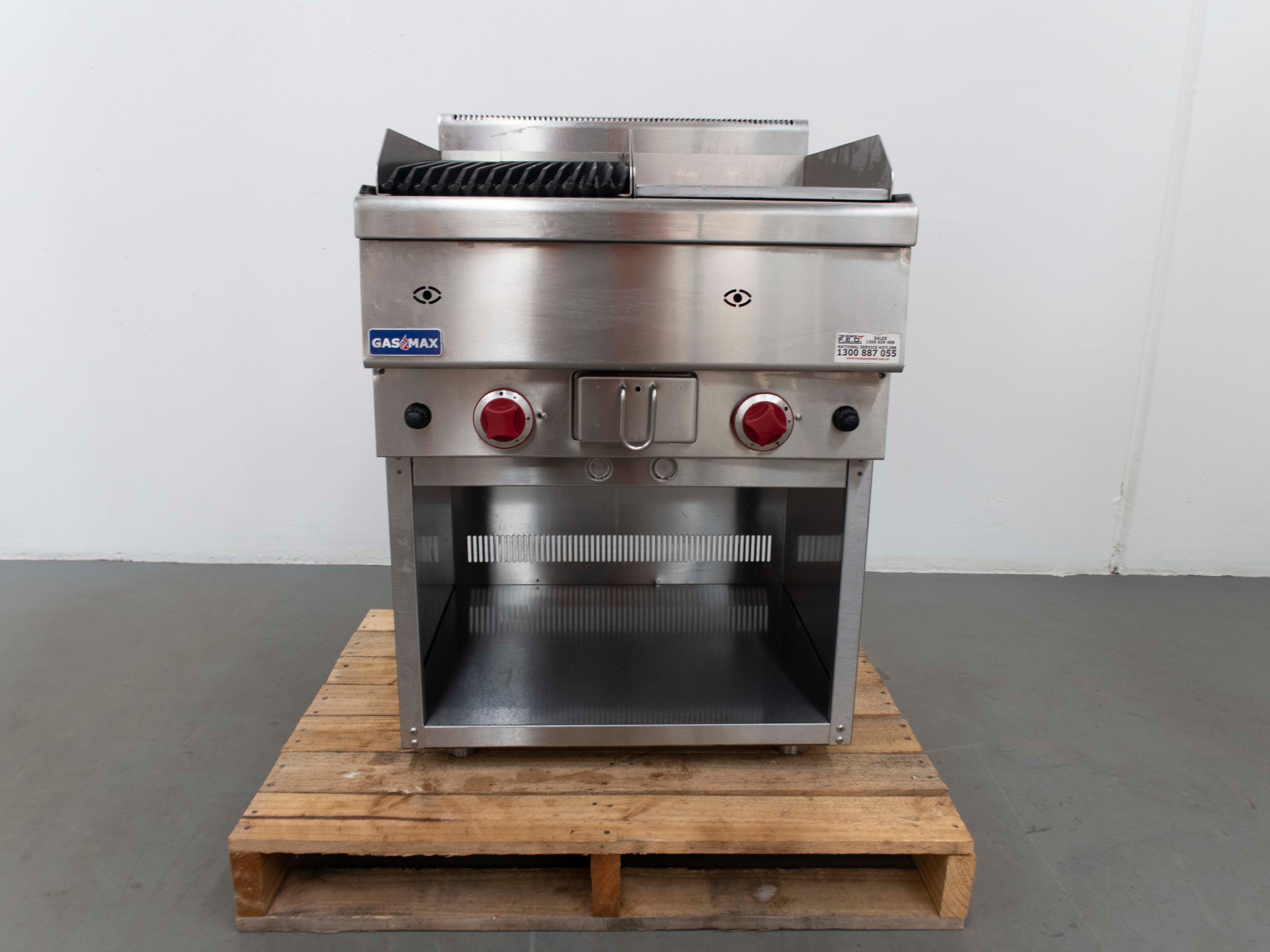 Gasmax JUS-TRGH60 Char Grill + Griddle - 874250