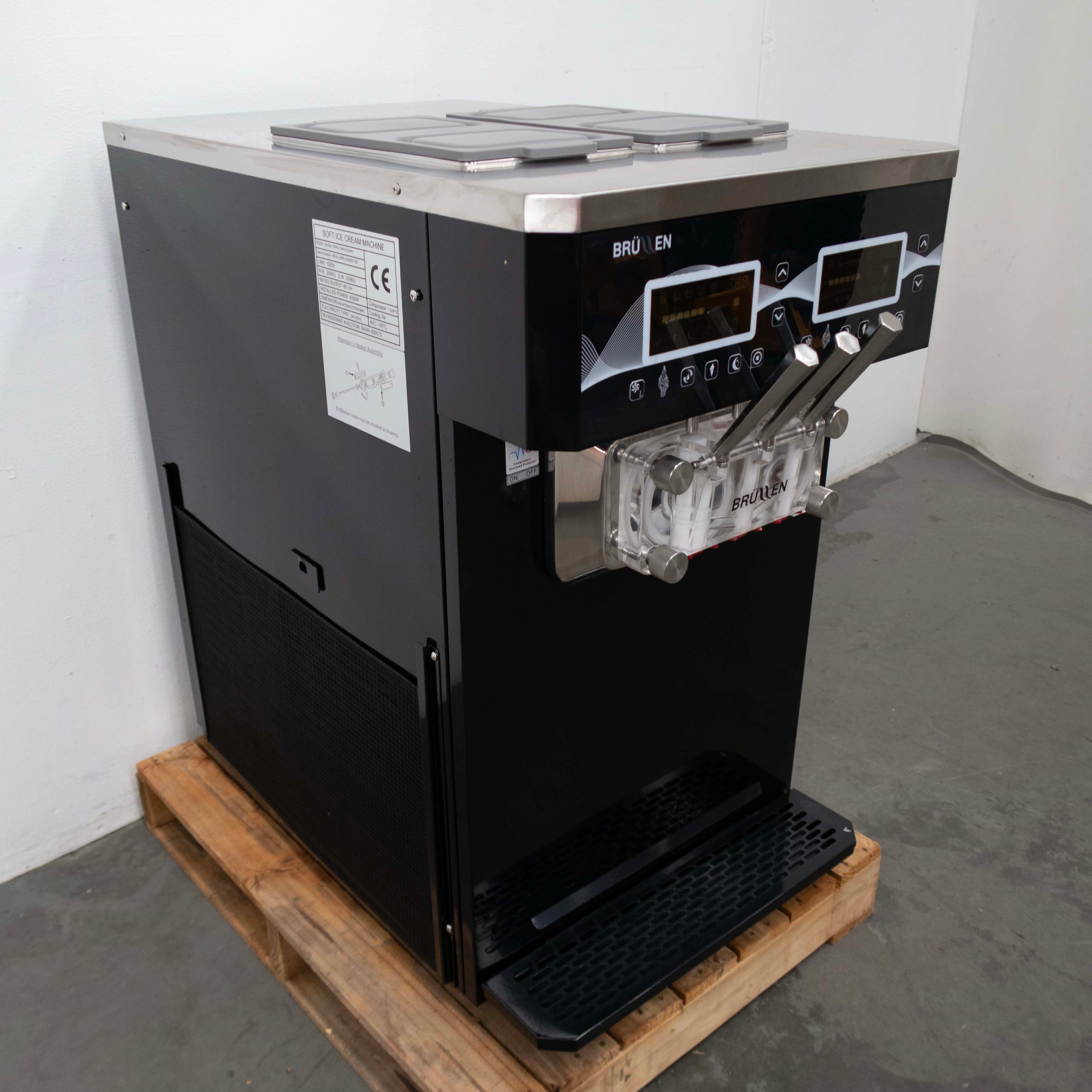 Brullen i26 Pro Twin Ice Cream Machine - 874305