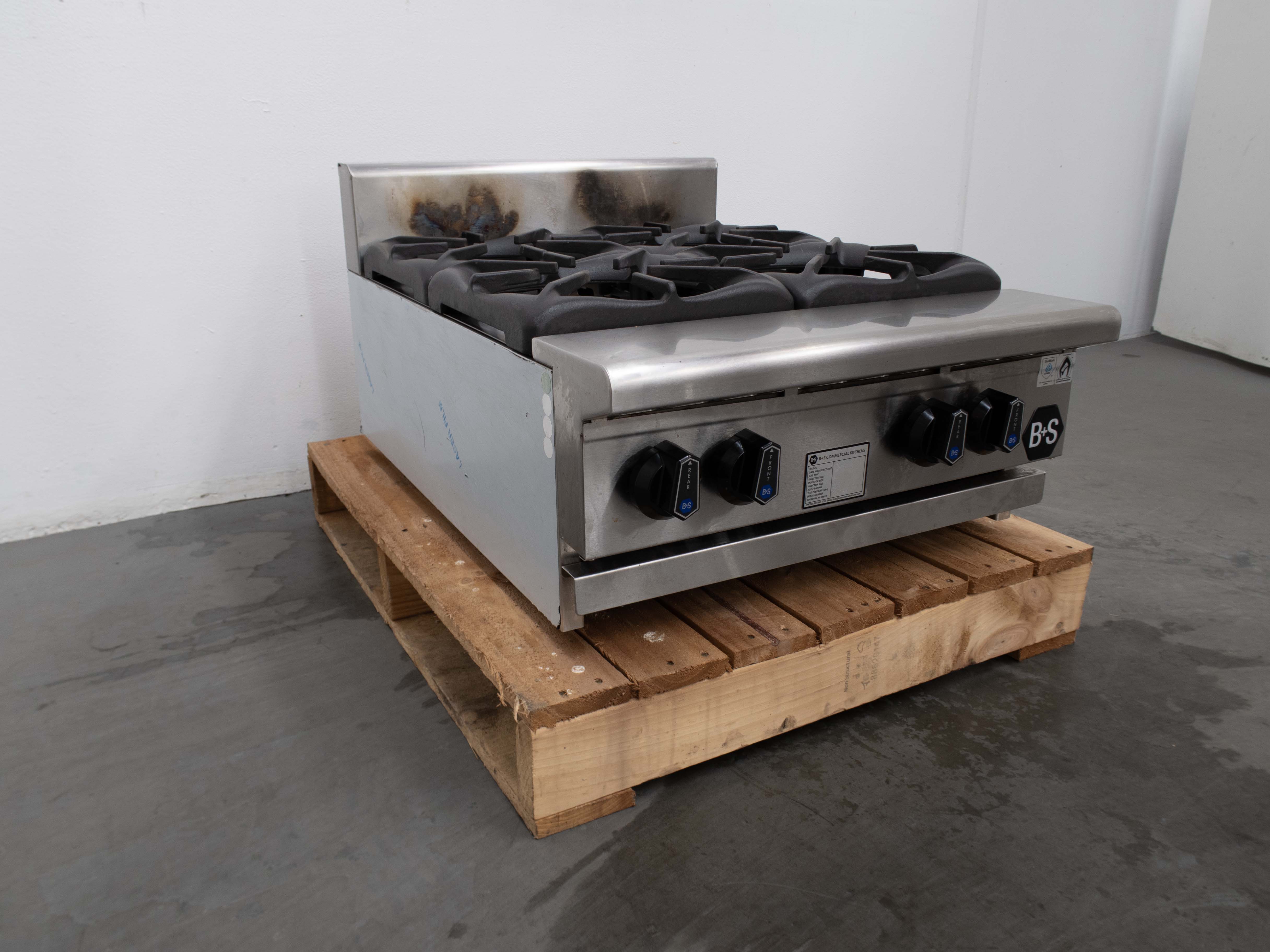 B&S BT-SB4 BM Countertop Cooktop - 874631