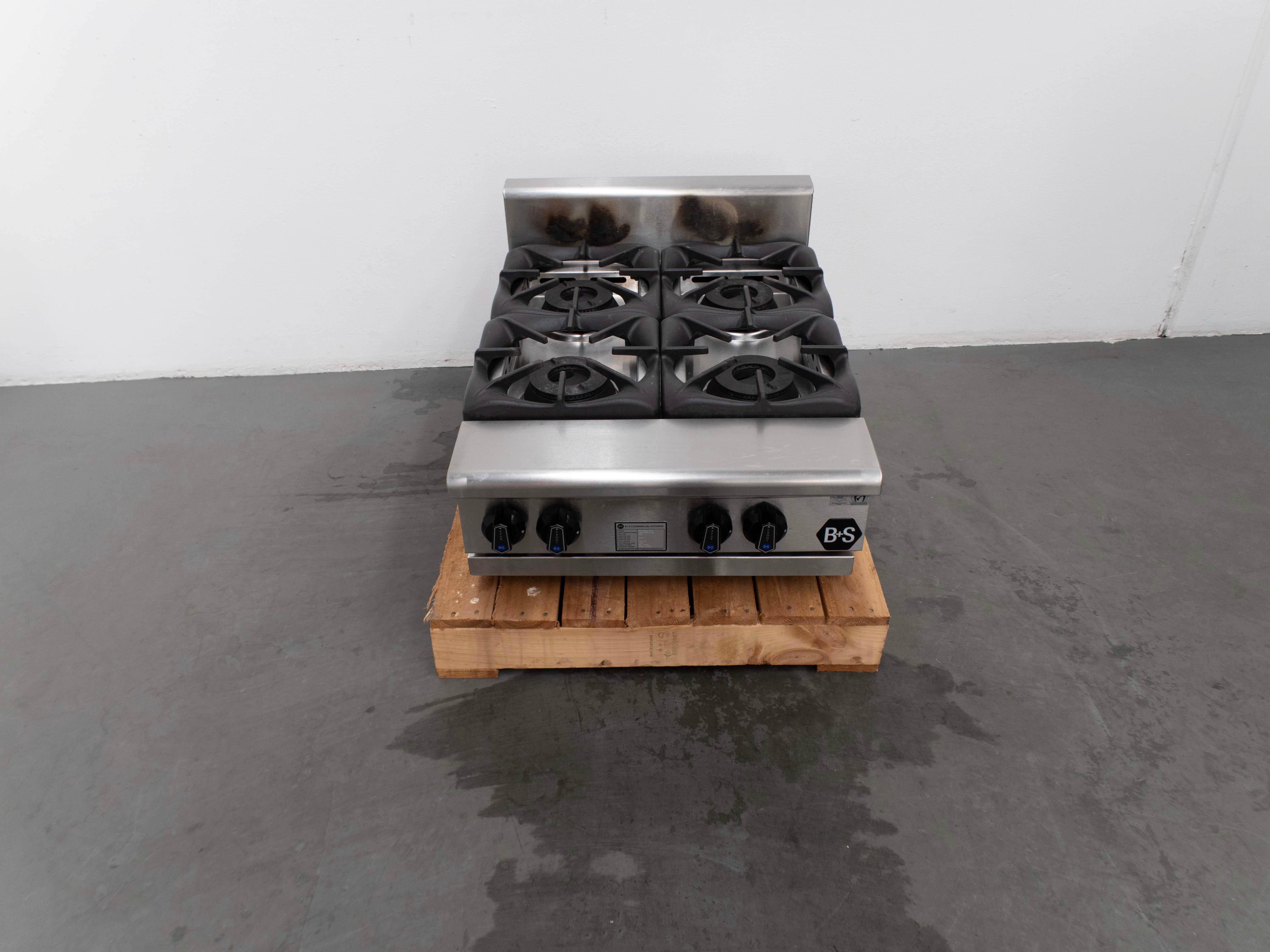 B&S BT-SB4 BM Countertop Cooktop - 874631