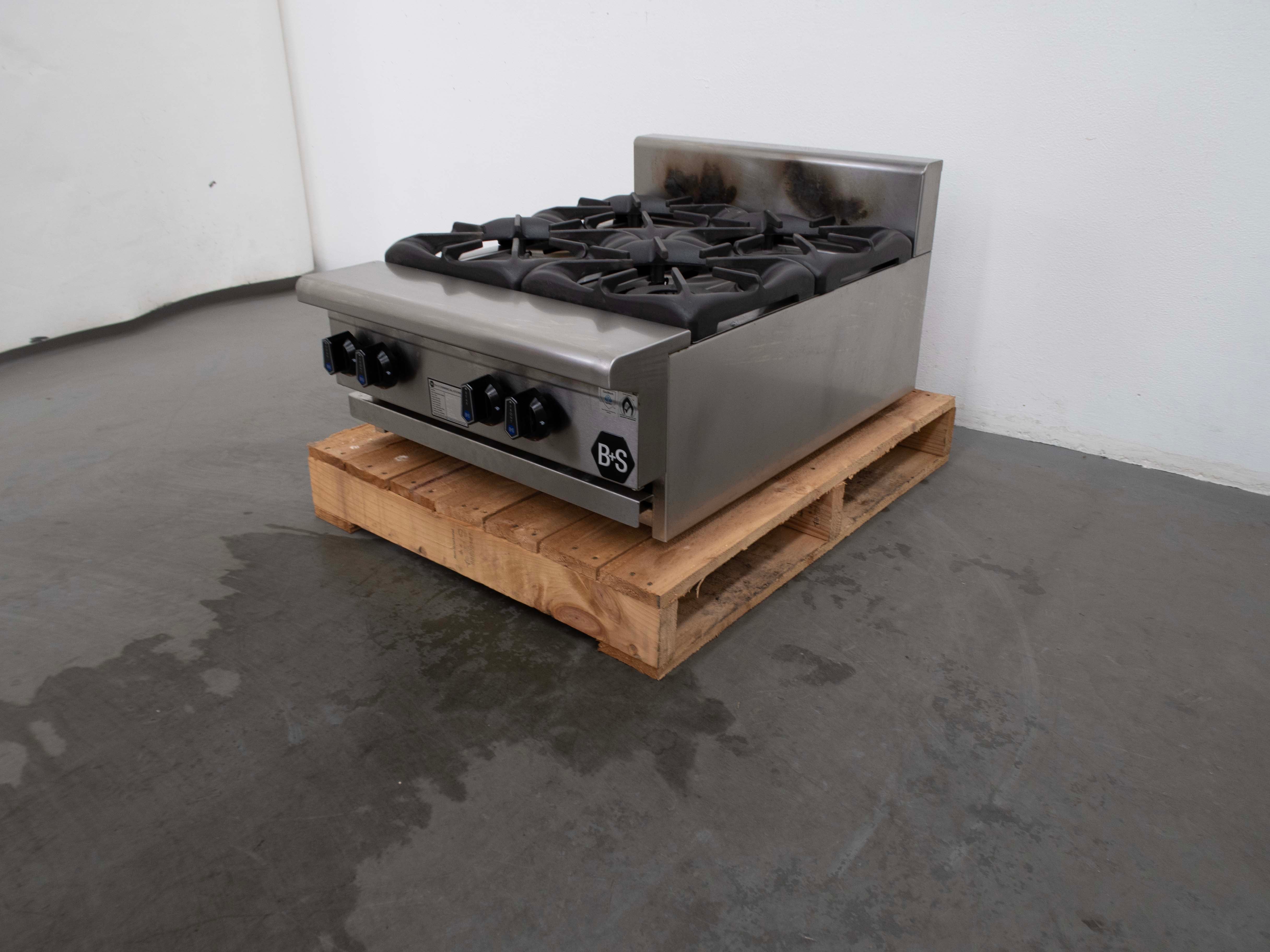 B&S BT-SB4 BM Countertop Cooktop - 874631