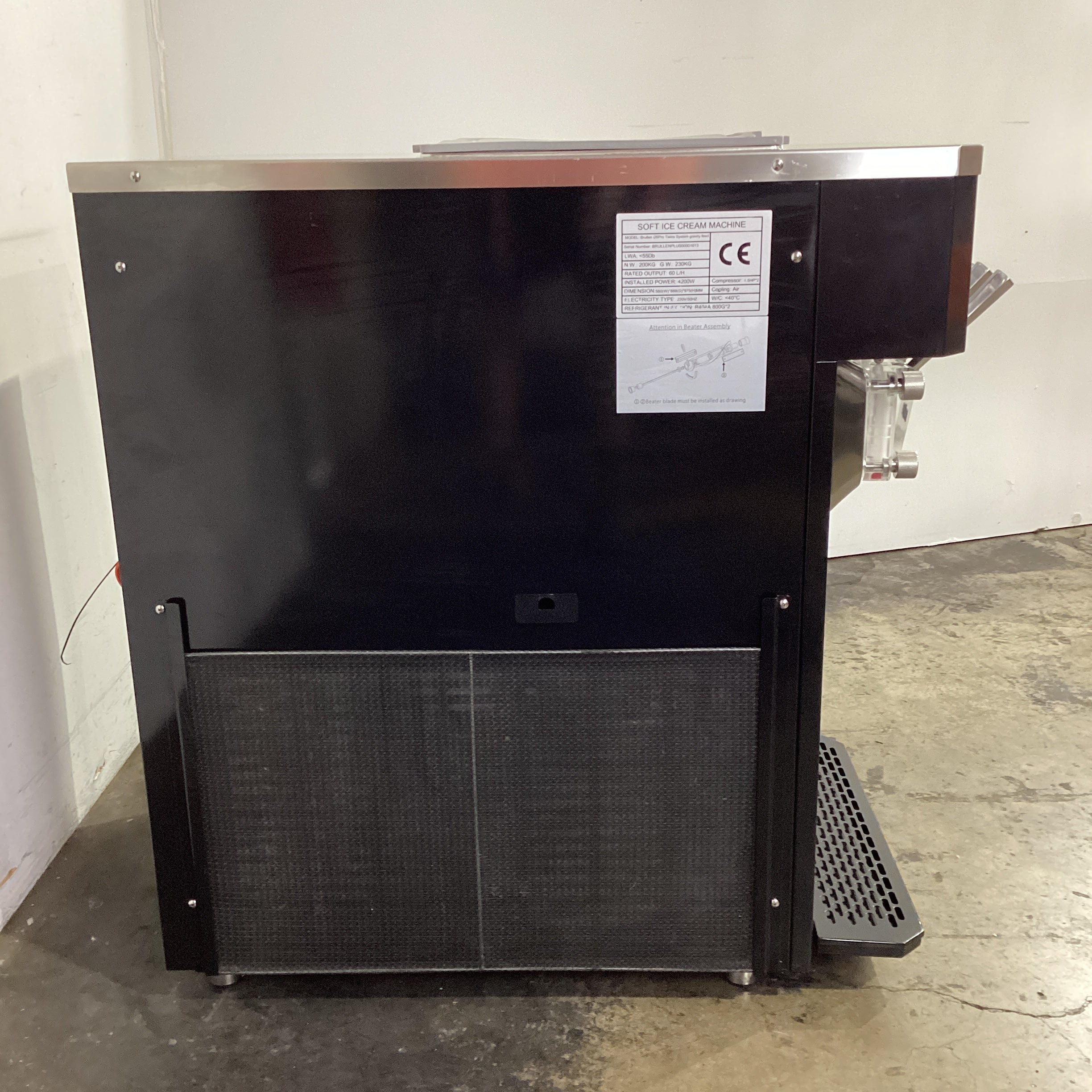 Brullen i26 Pro Twin Ice Cream Machine - 874881