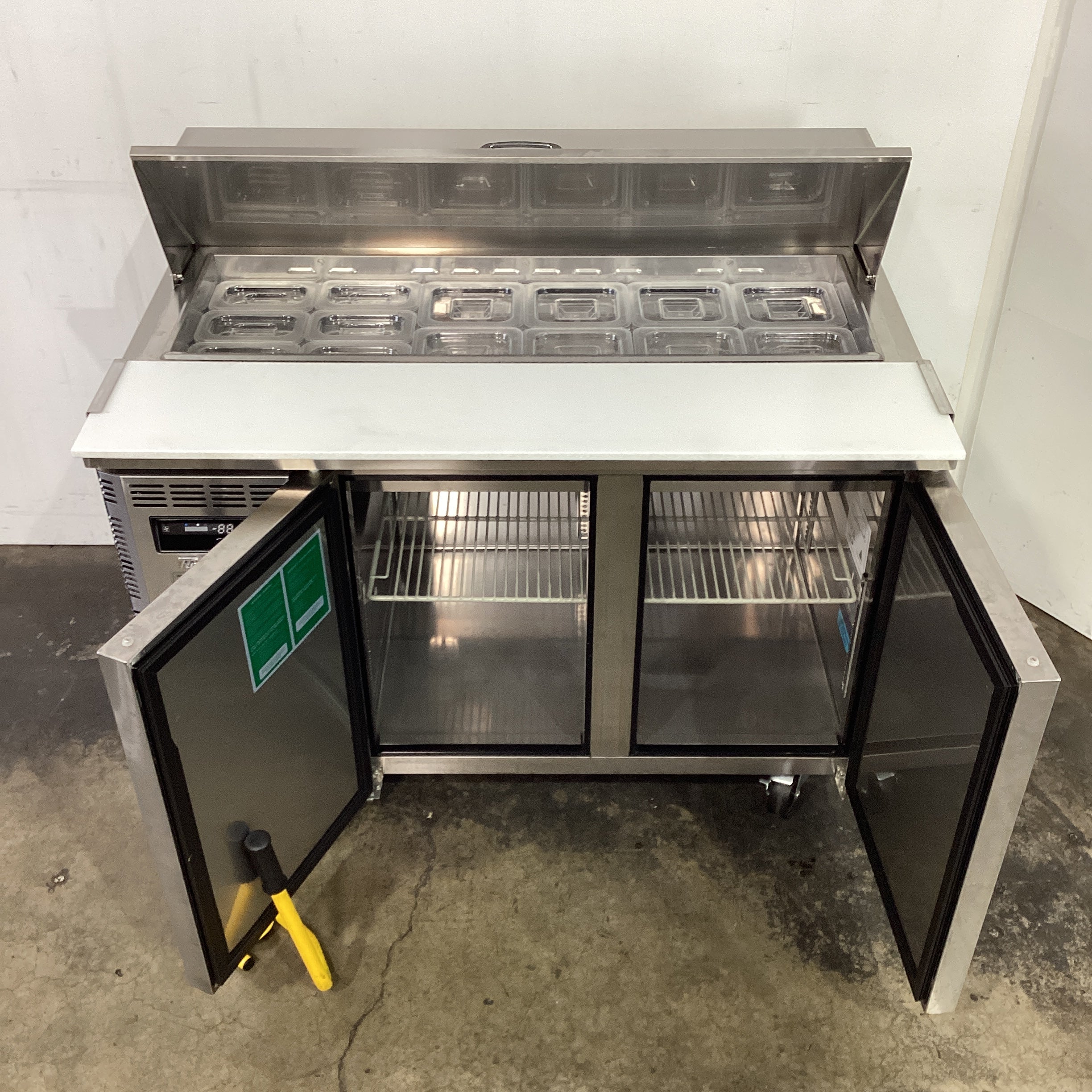 Turbo Air TUR-KHR12-2 Salad Prep Table - 875884