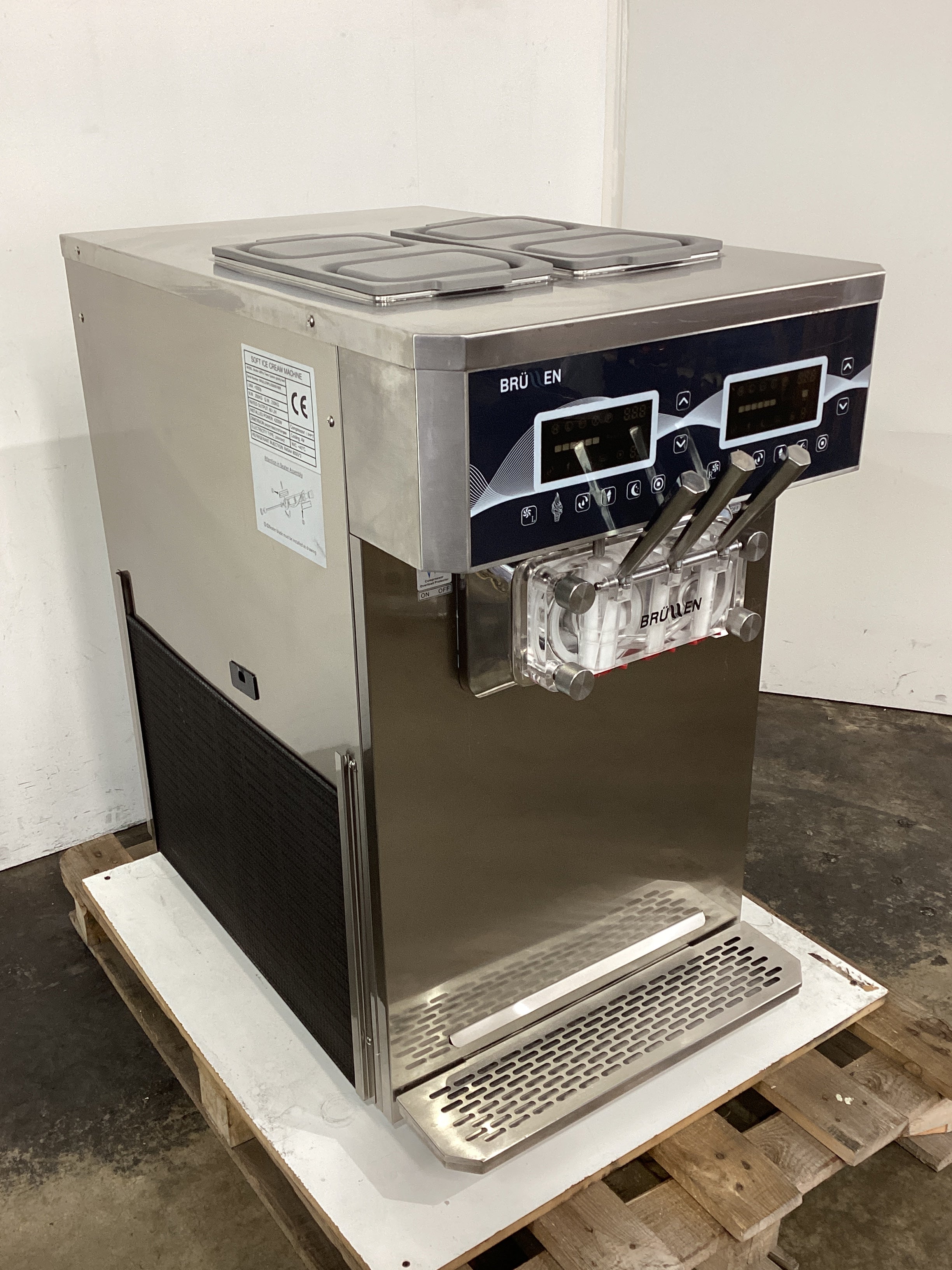 Brullen i26 Pro Twin Ice Cream Machine - 876612