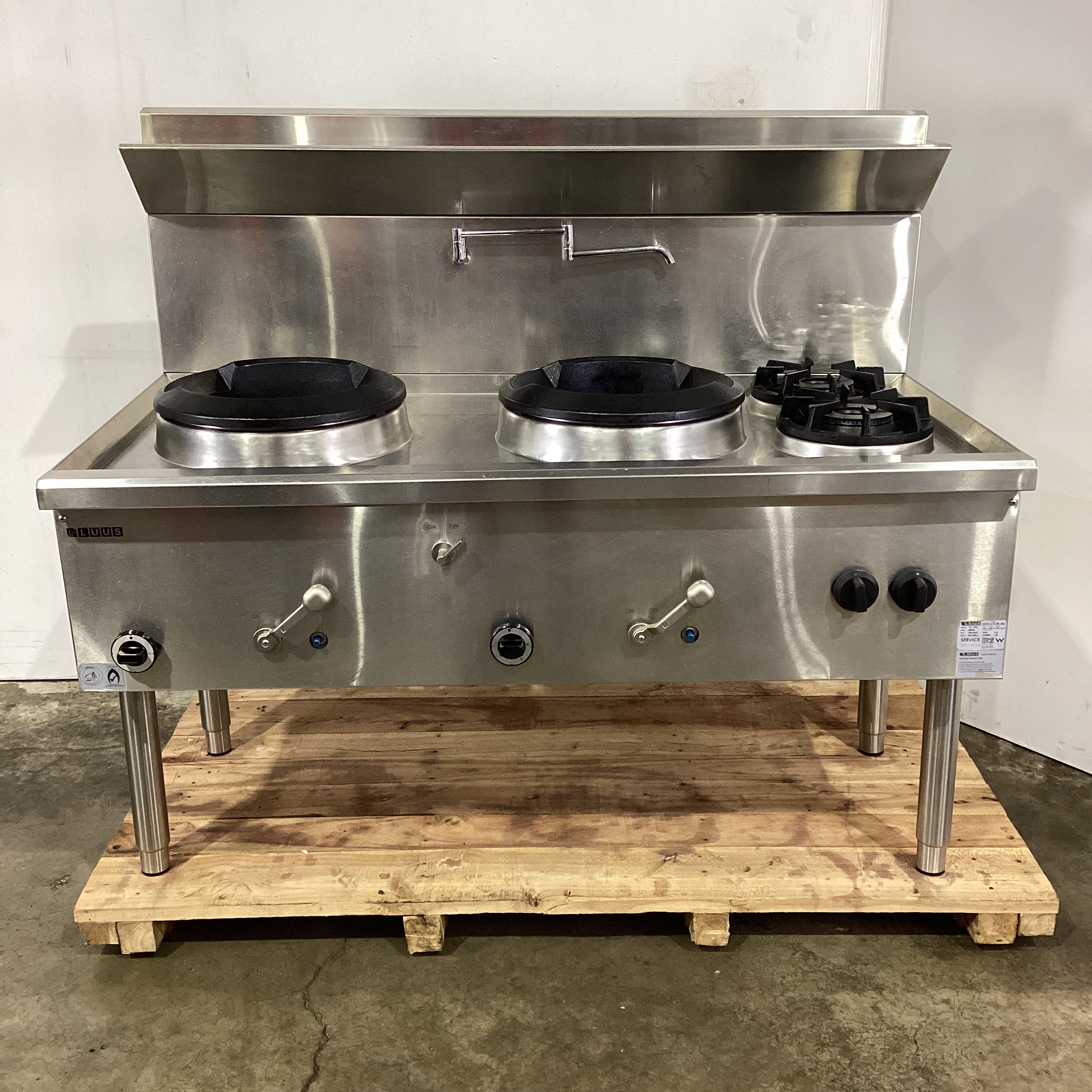Luus WZ-2C2B Wok Table + Burner - 877975