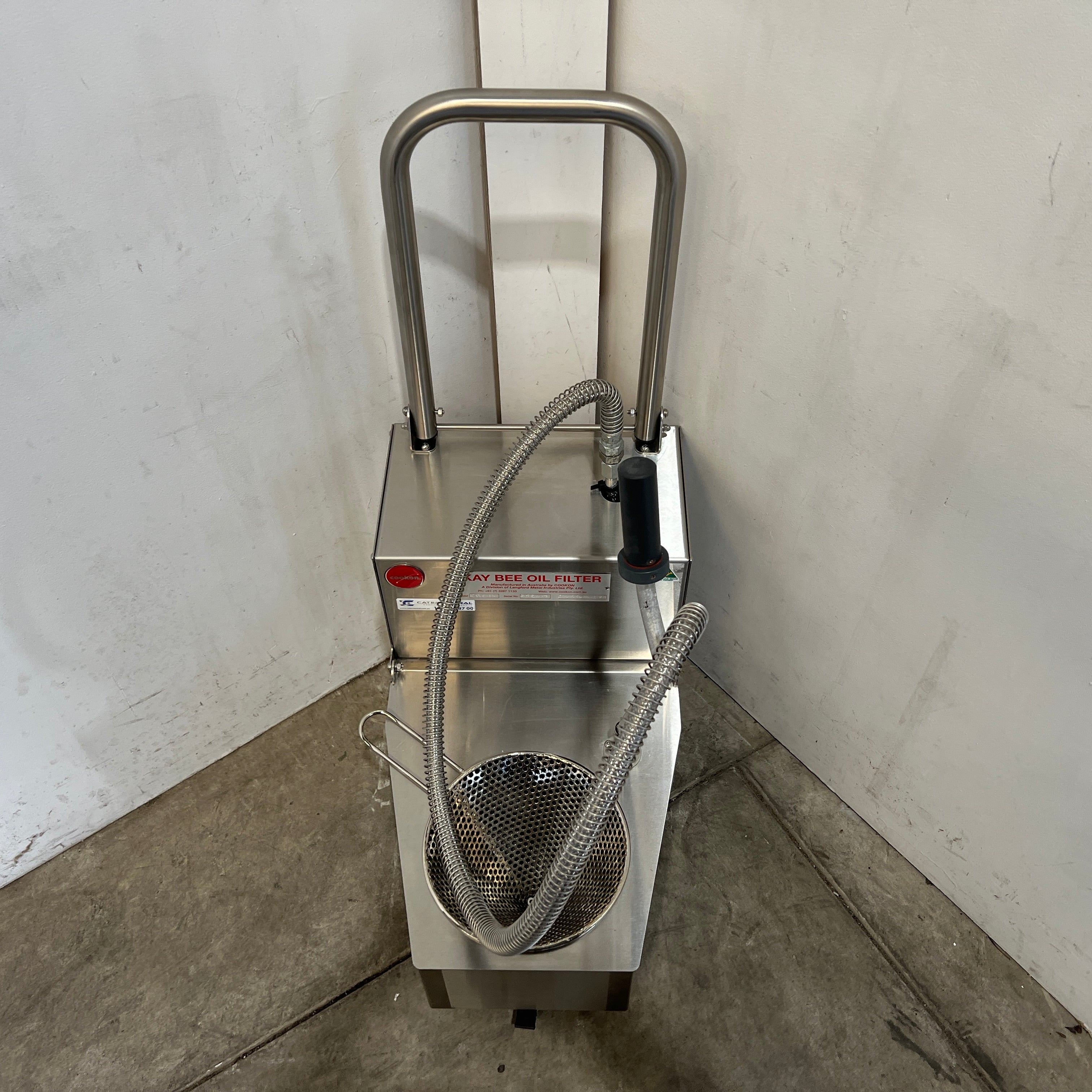 Cookon KBC-1S Oil Filter Machine - 878422