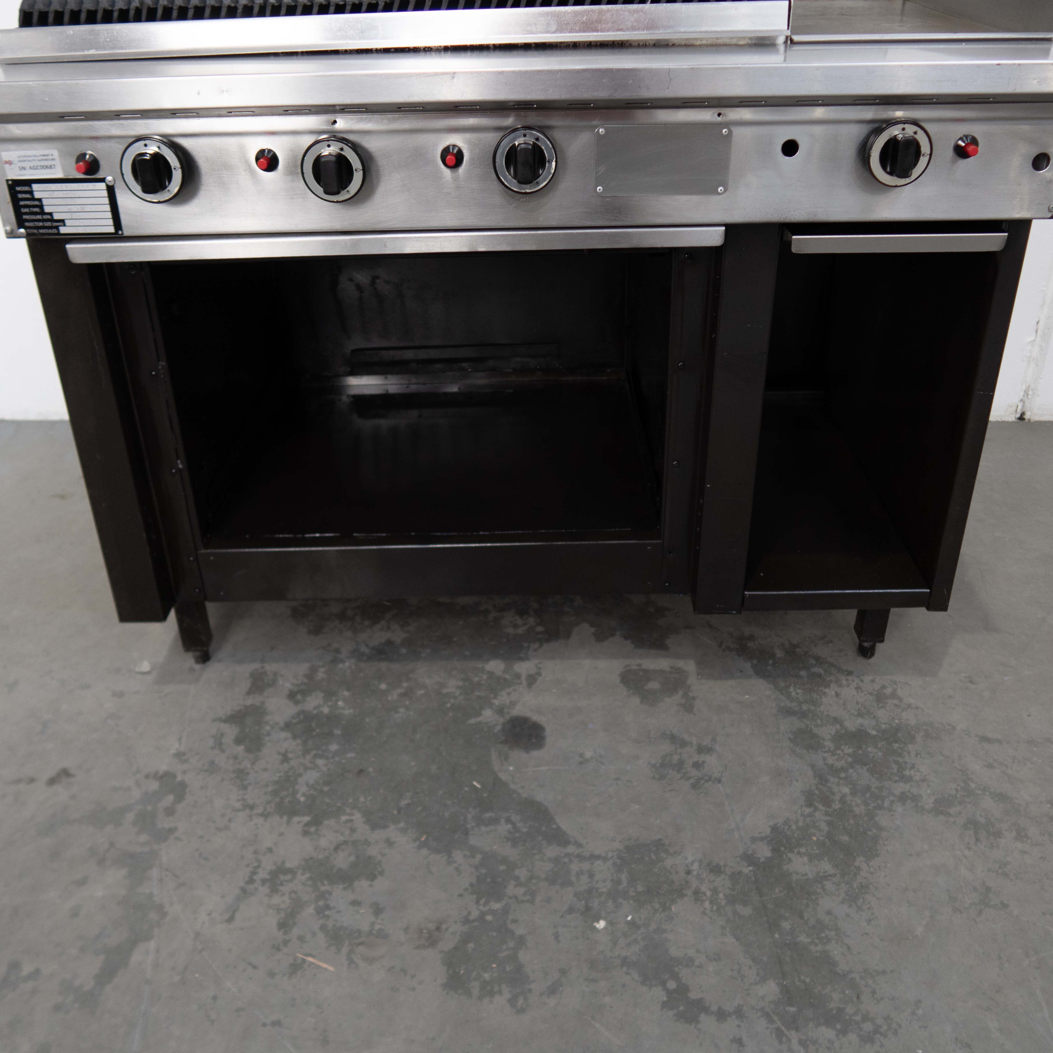 B+S VHBT-GRP3-CGR9 Char Grill + Griddle - 878605