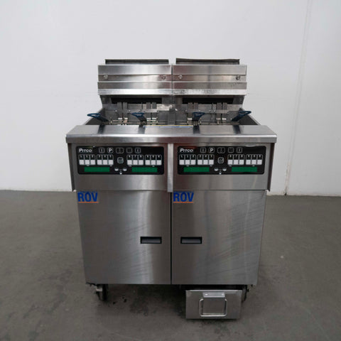 Pitco SELV14-C/FD/FF Solstice Split Pan Fryer - 878841