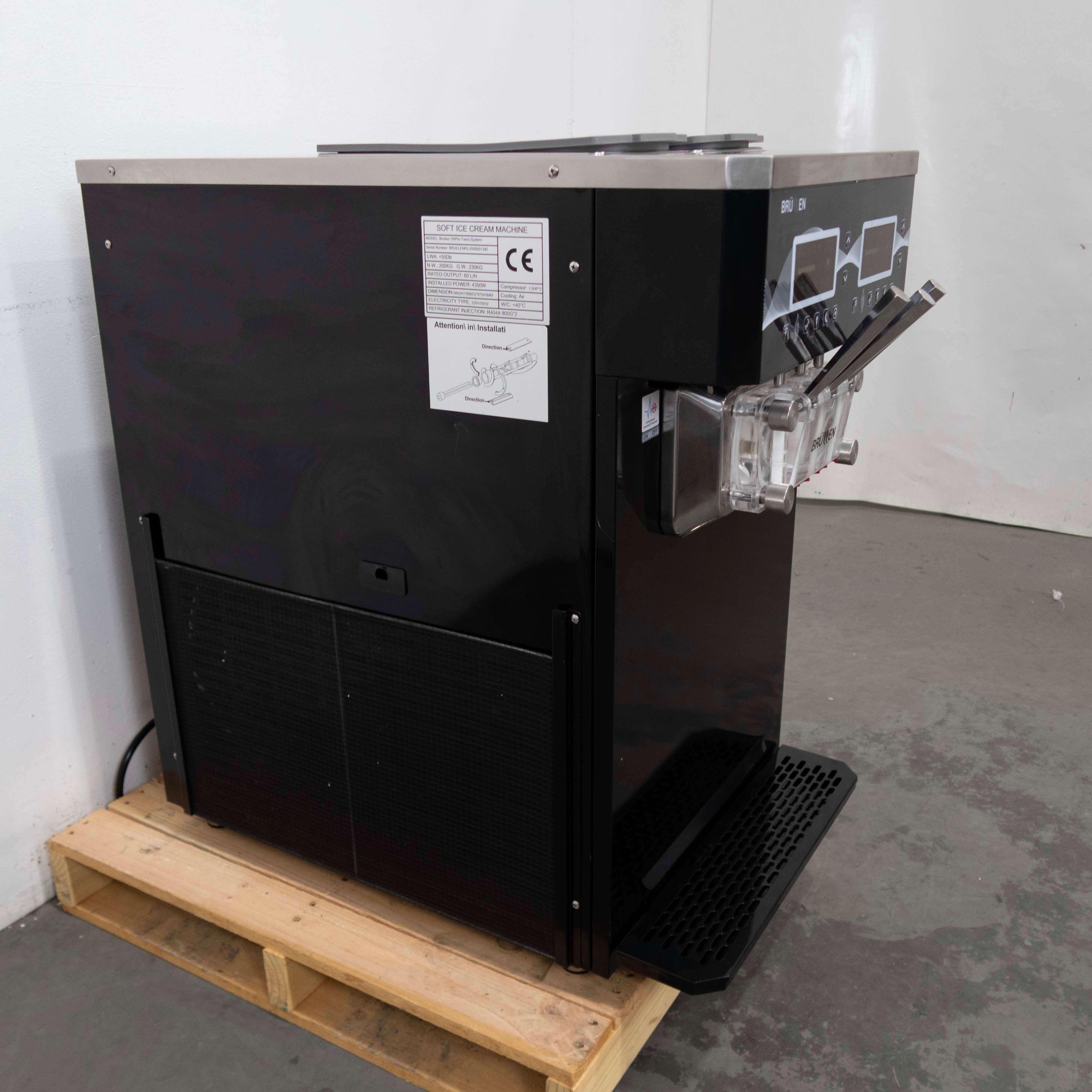Brullen i26 Pro Twin Ice Cream Machine - 879149