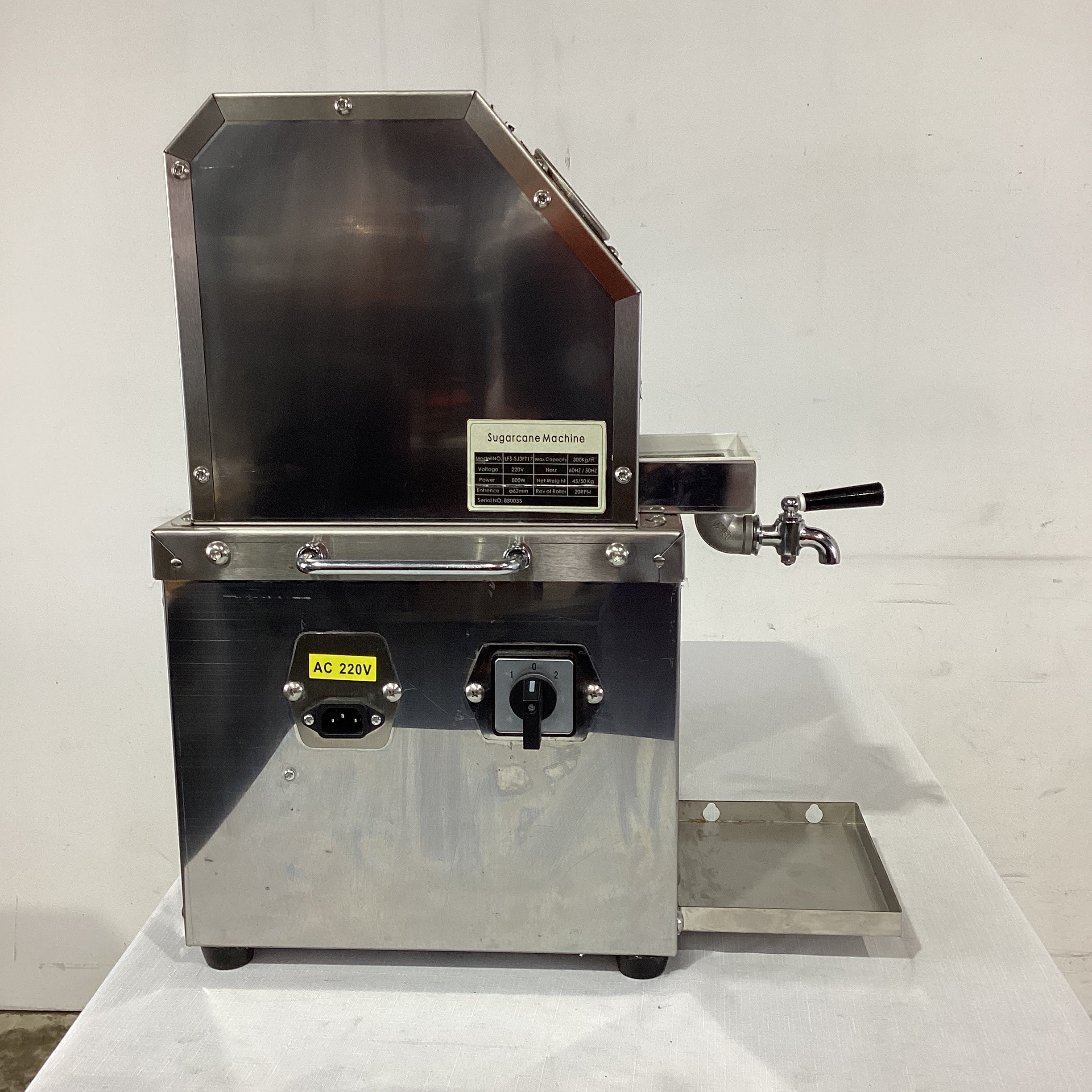 Zummo LFS-SJ3FT17 Sugarcane Juicer - 880034