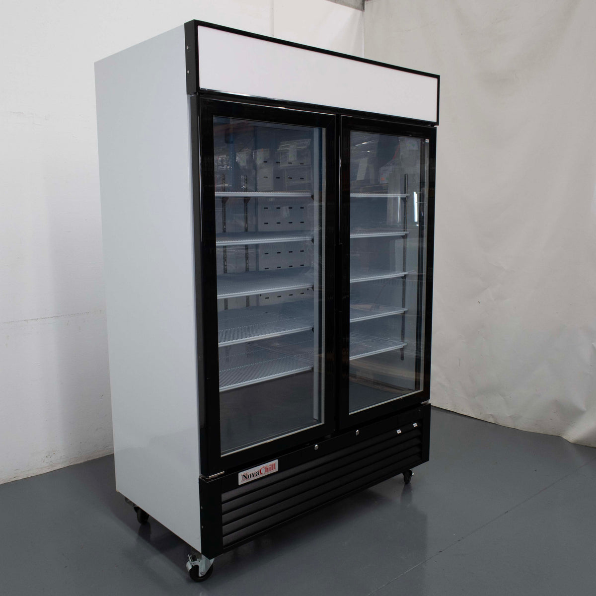 Novachill SM1300GF Upright Display Fridge - 881829