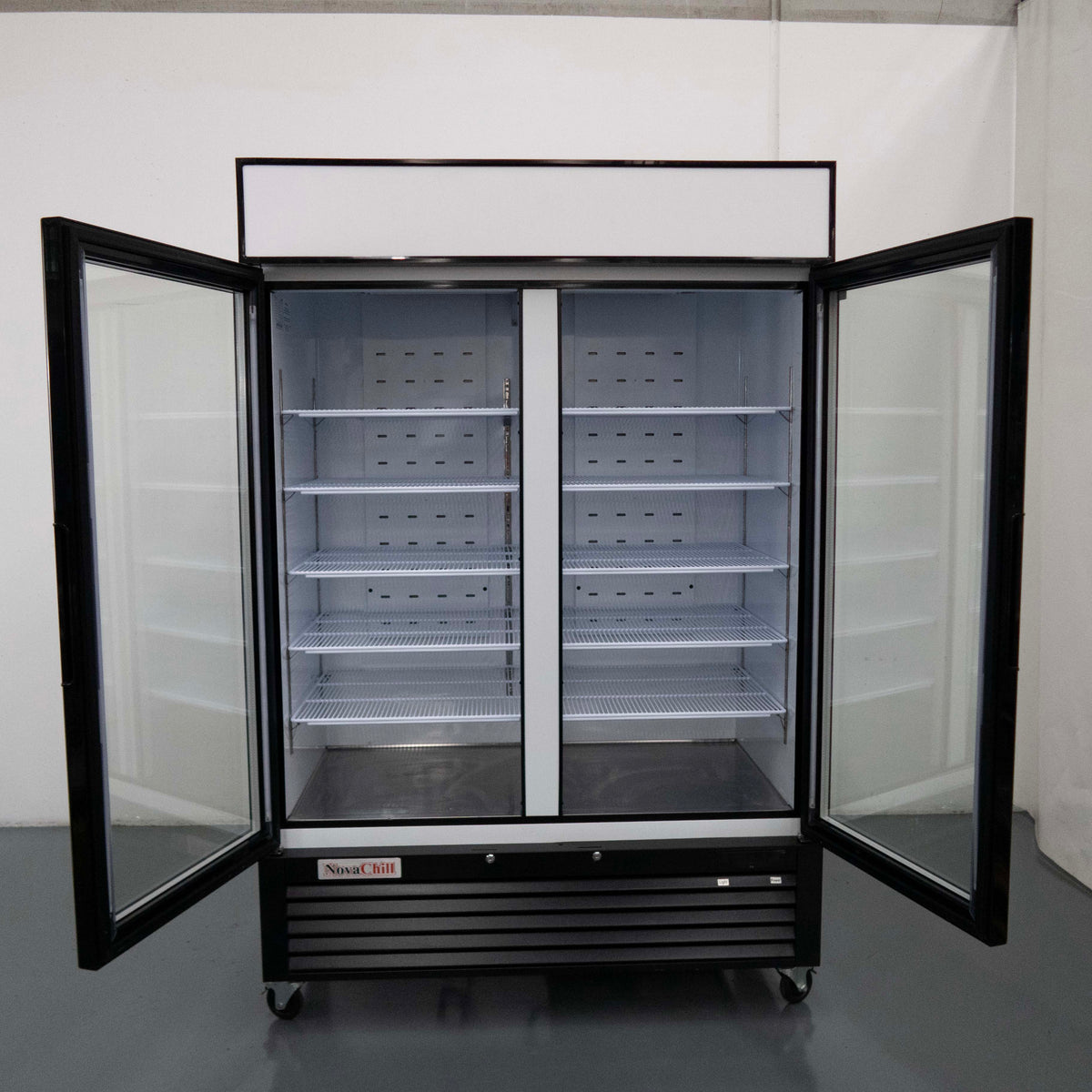 Novachill SM1300GF Upright Display Fridge - 881829