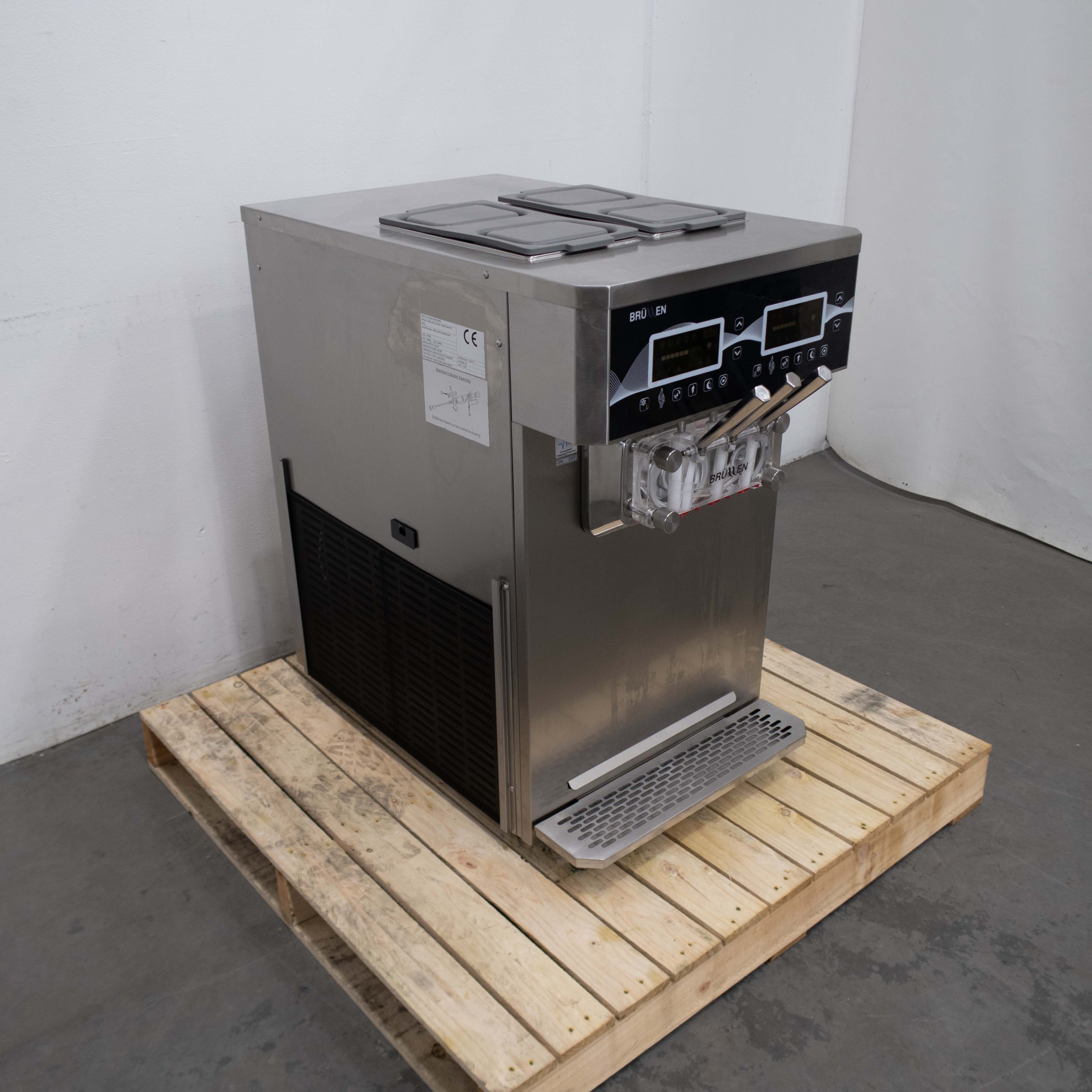 Brullen i26 Pro Twin Ice Cream Machine - 885120