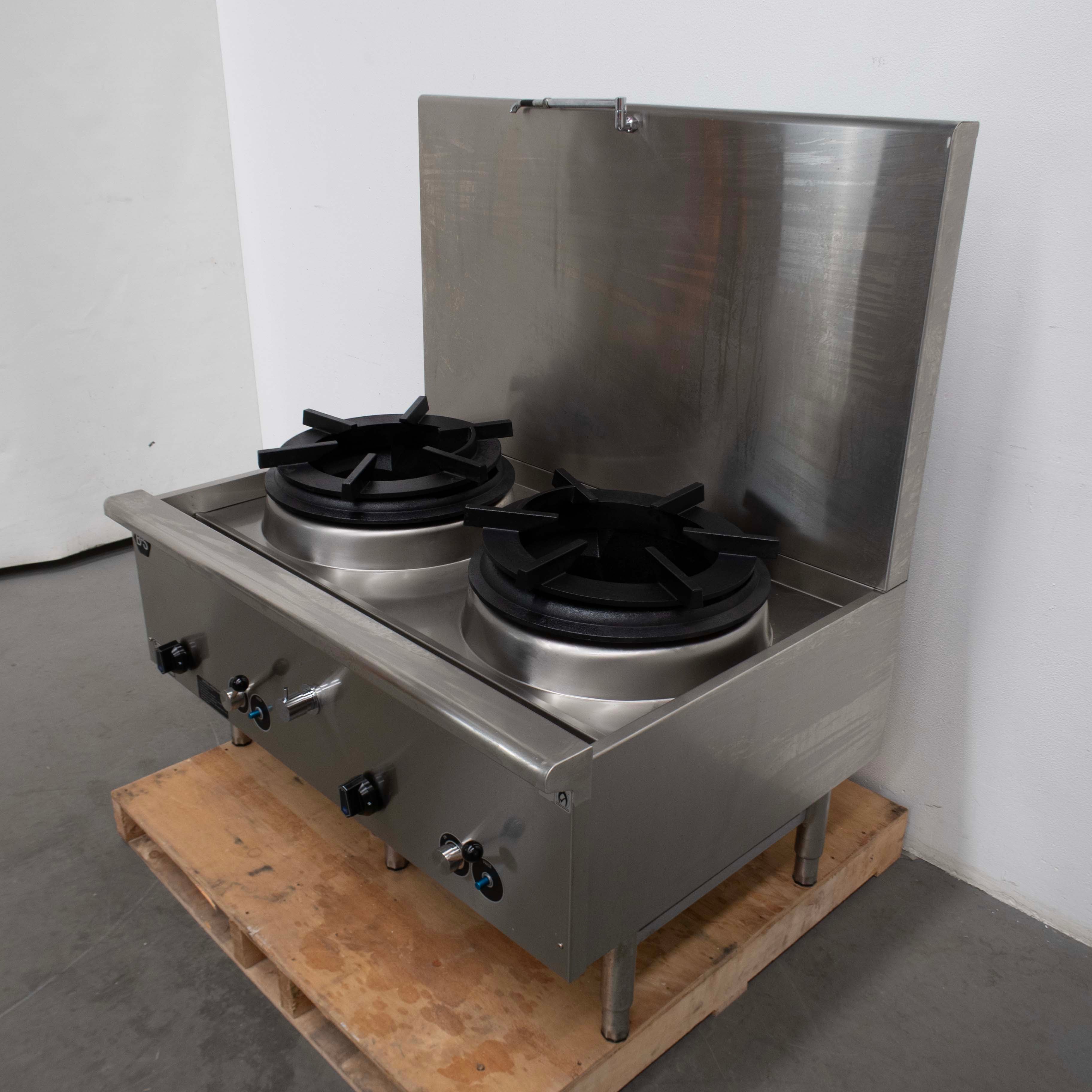 B&S UFWWSPD-2 2 Hole Wok Table - 886682