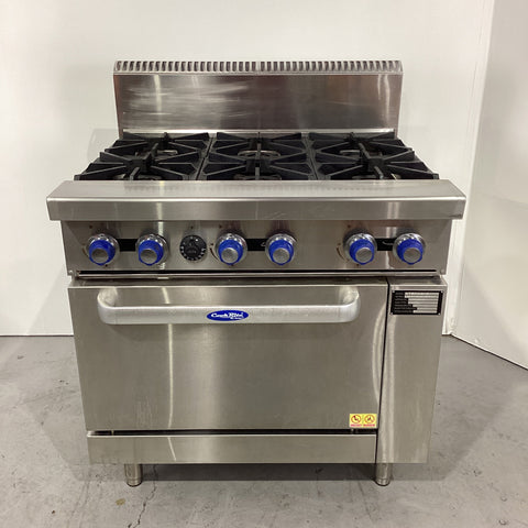 Cookrite AT80G6B-O 6 Range Oven - 887434