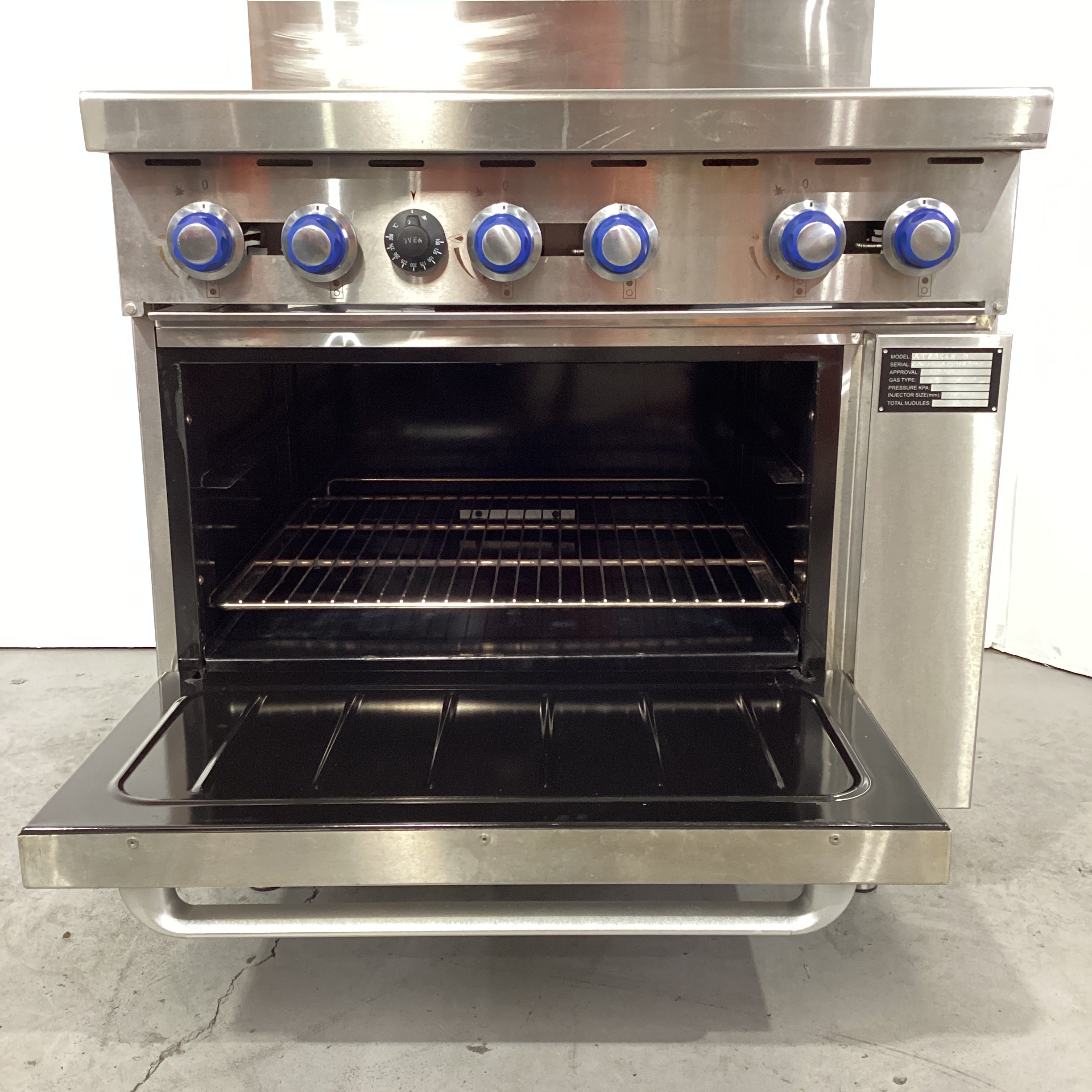 Cookrite AT80G6B-O 6 Range Oven - 887434