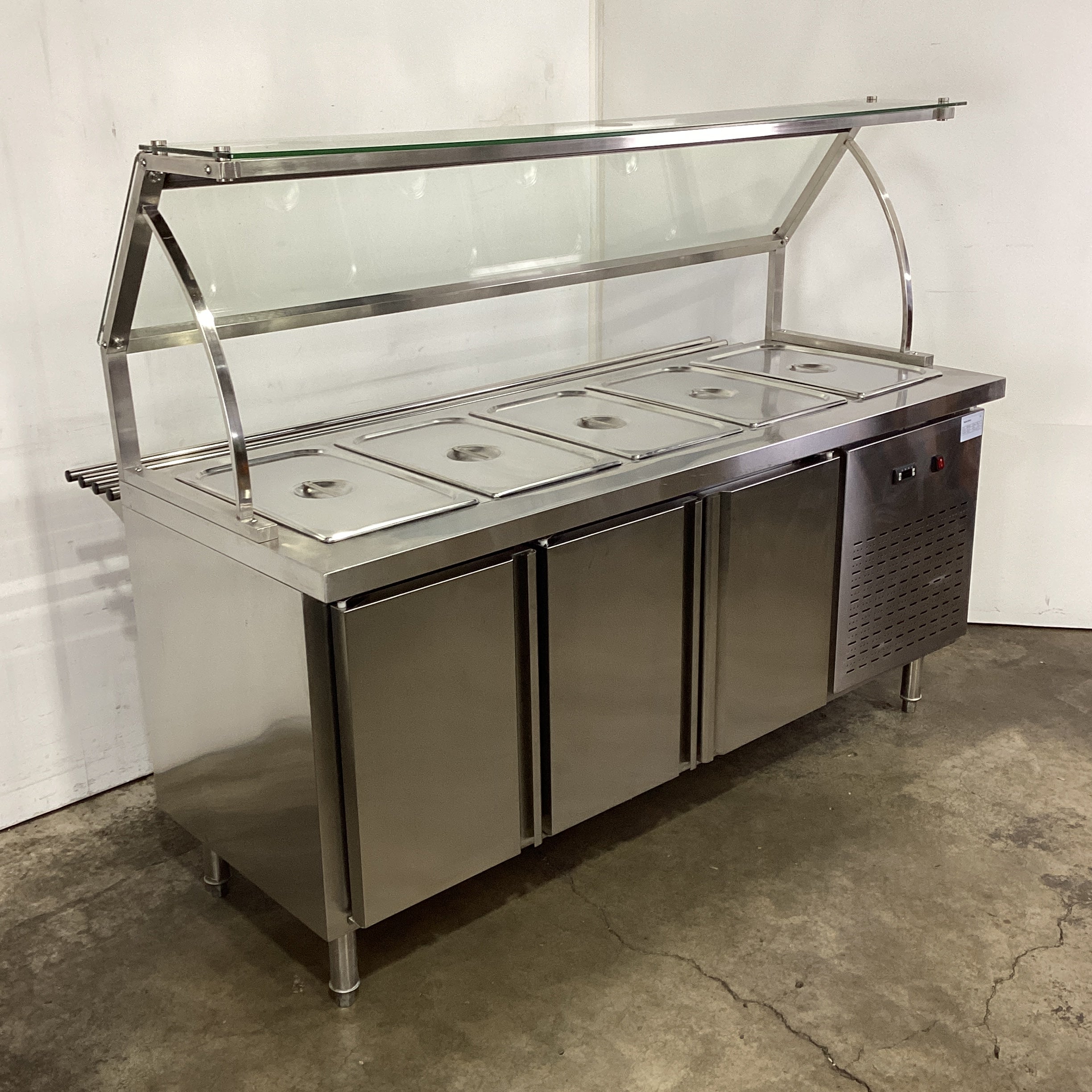 Federal BS5C Buffet Servery + Canopy - 890678