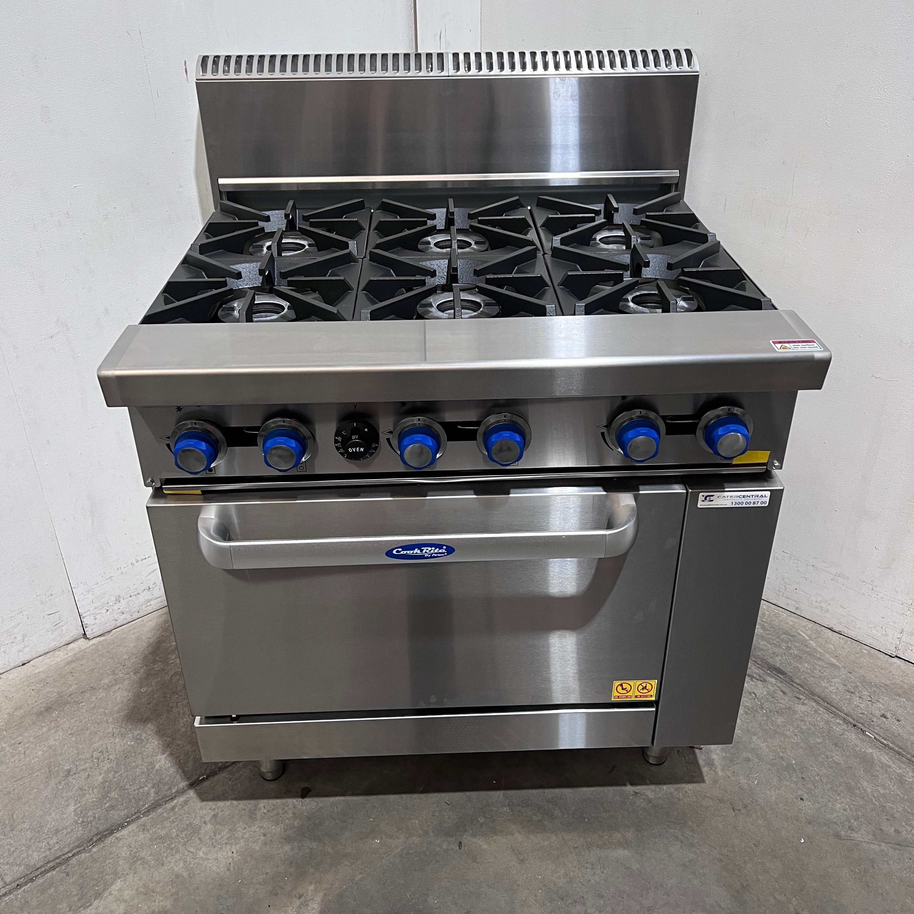 Cookrite AT80G6B-O 6 Range Oven - 891895