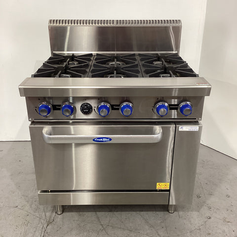 Cookrite AT80G6B-O 6 Range Oven - 891895