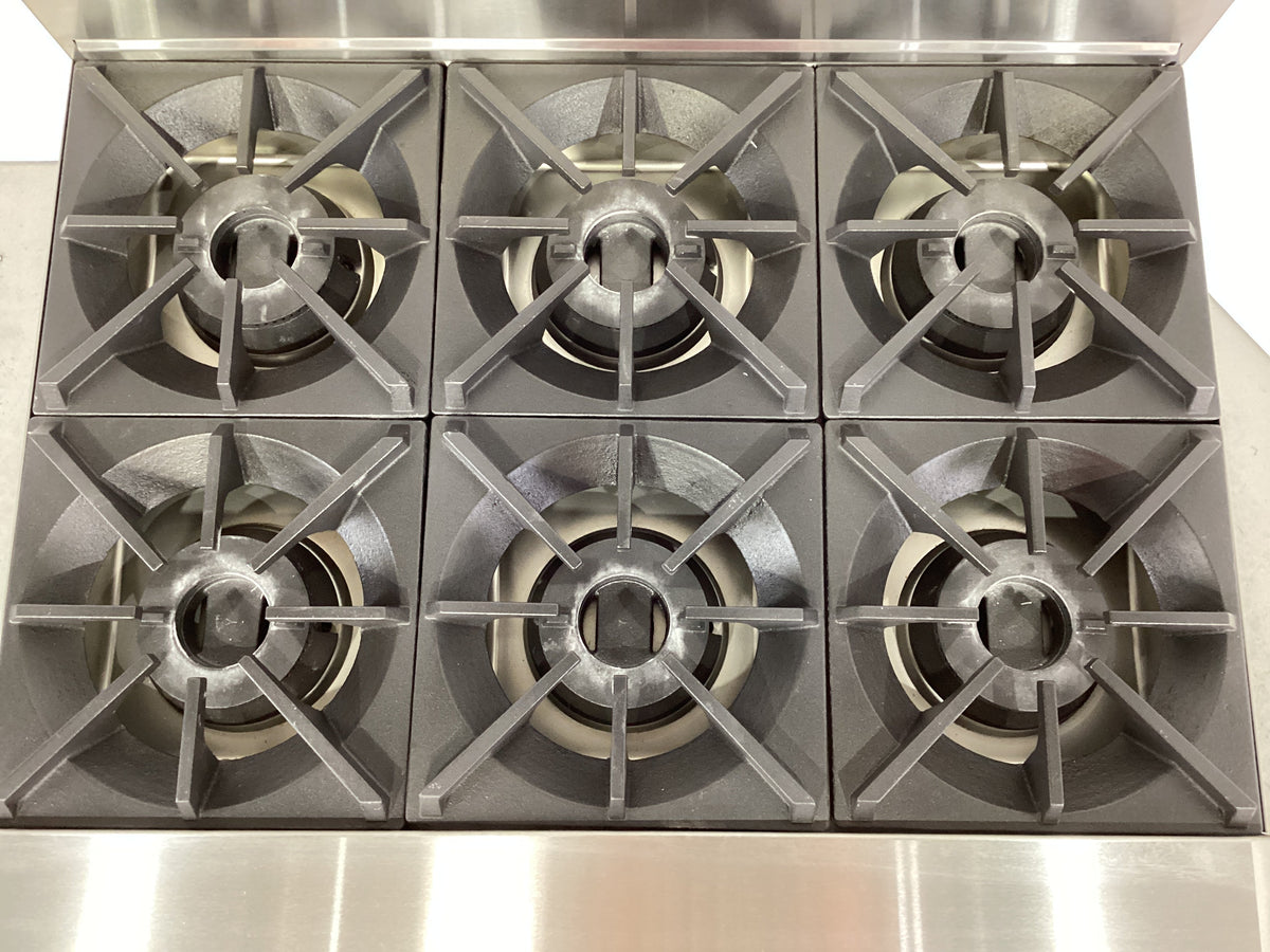 Cookrite AT80G6B-O 6 Range Oven - 891895