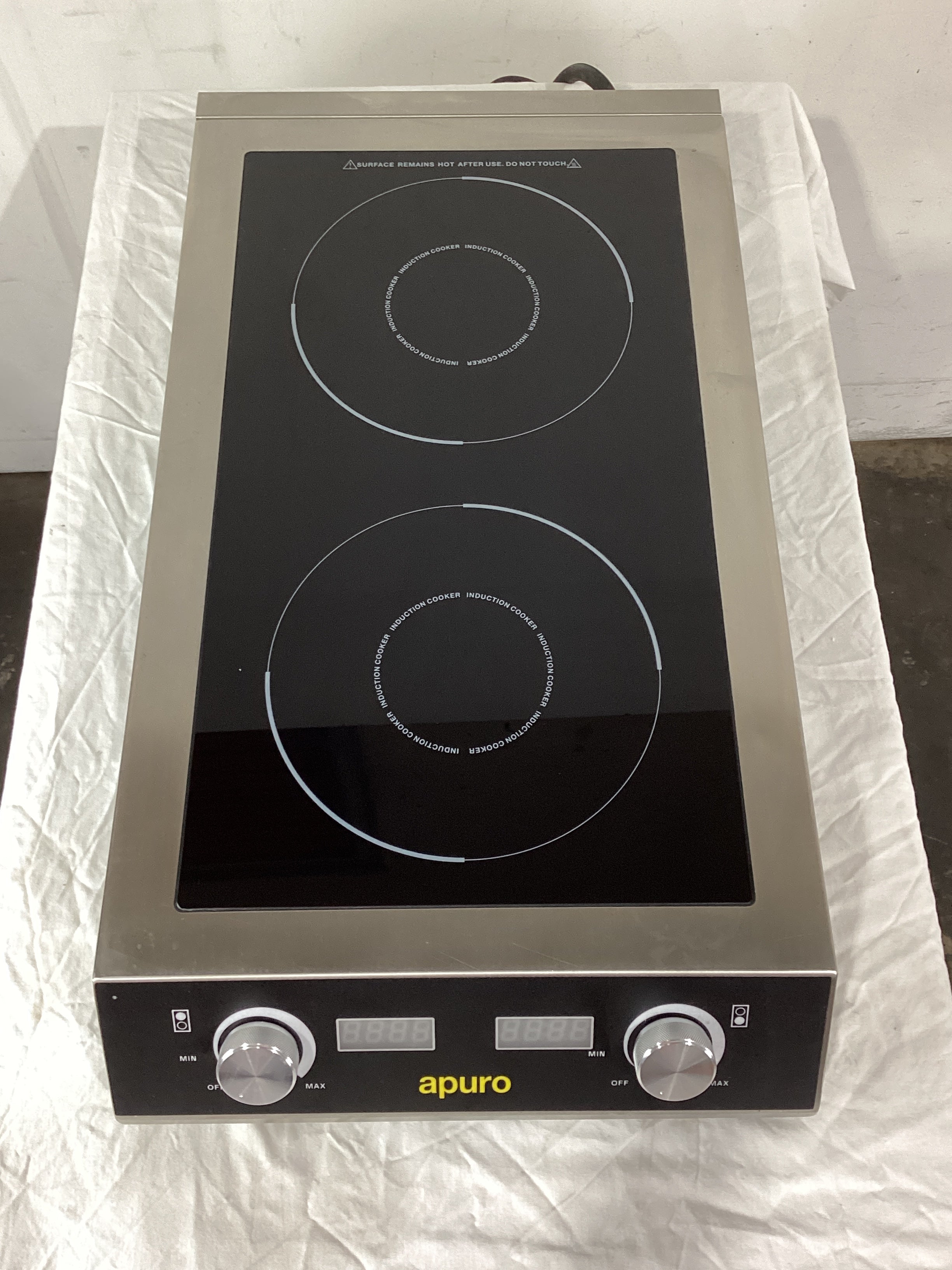 Apuro GF239-A Double Induction Cooktop - 893104