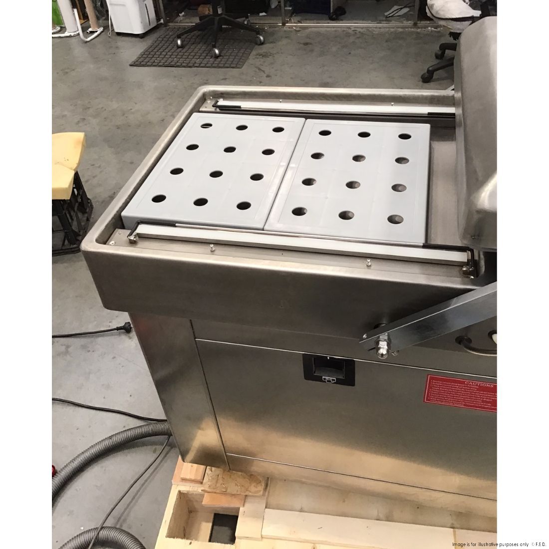 CLEARANCE - Yasaki Commercial Floor Type Double Chamber Vacuum Packing Machine - ZJ-VM500S2C - NSW2154