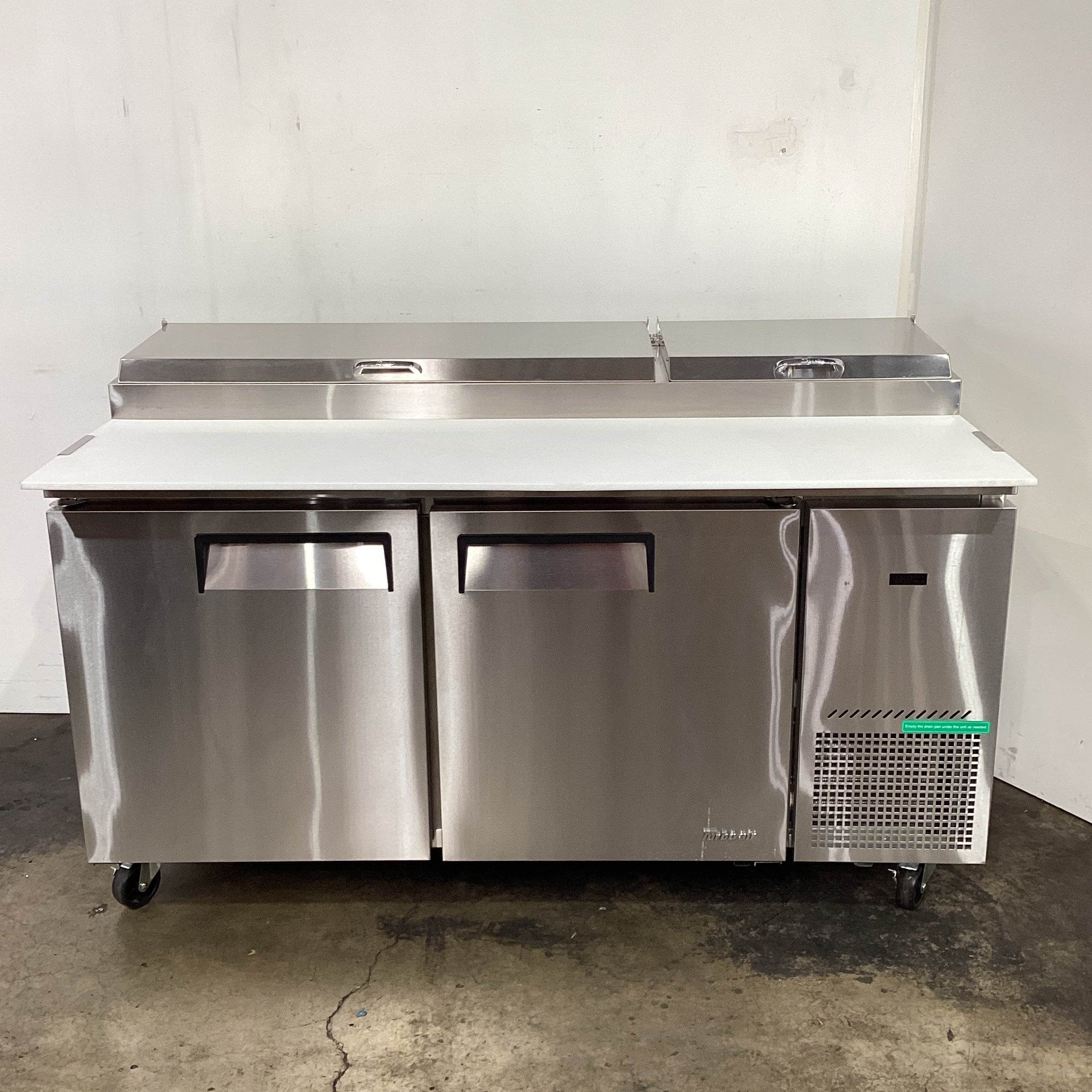 Turbo Air CTPR-67SD Pizza Prep Fridge - 900276