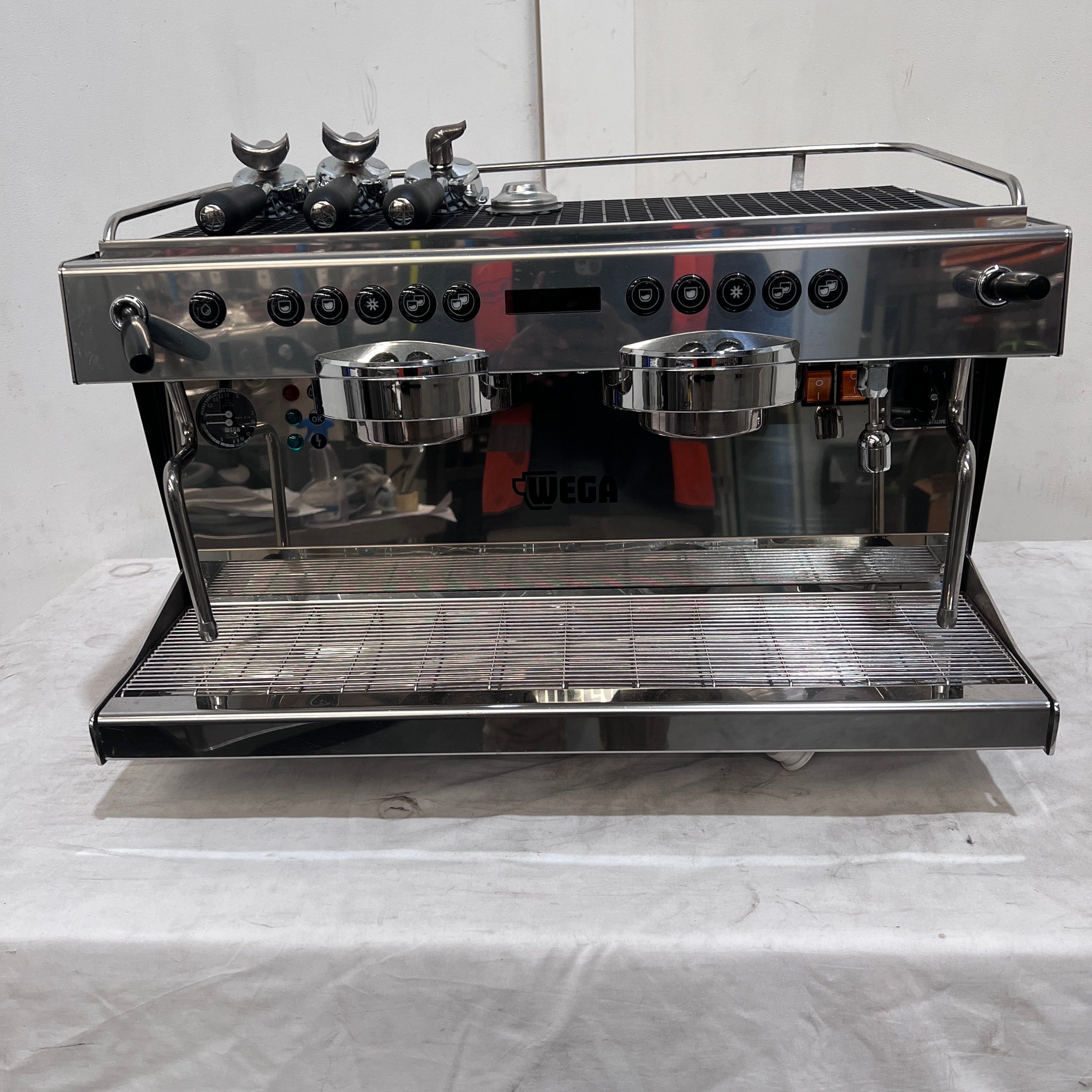 Wega EVD./2-RO 2 Group Volumetric Coffee Machine - 905876