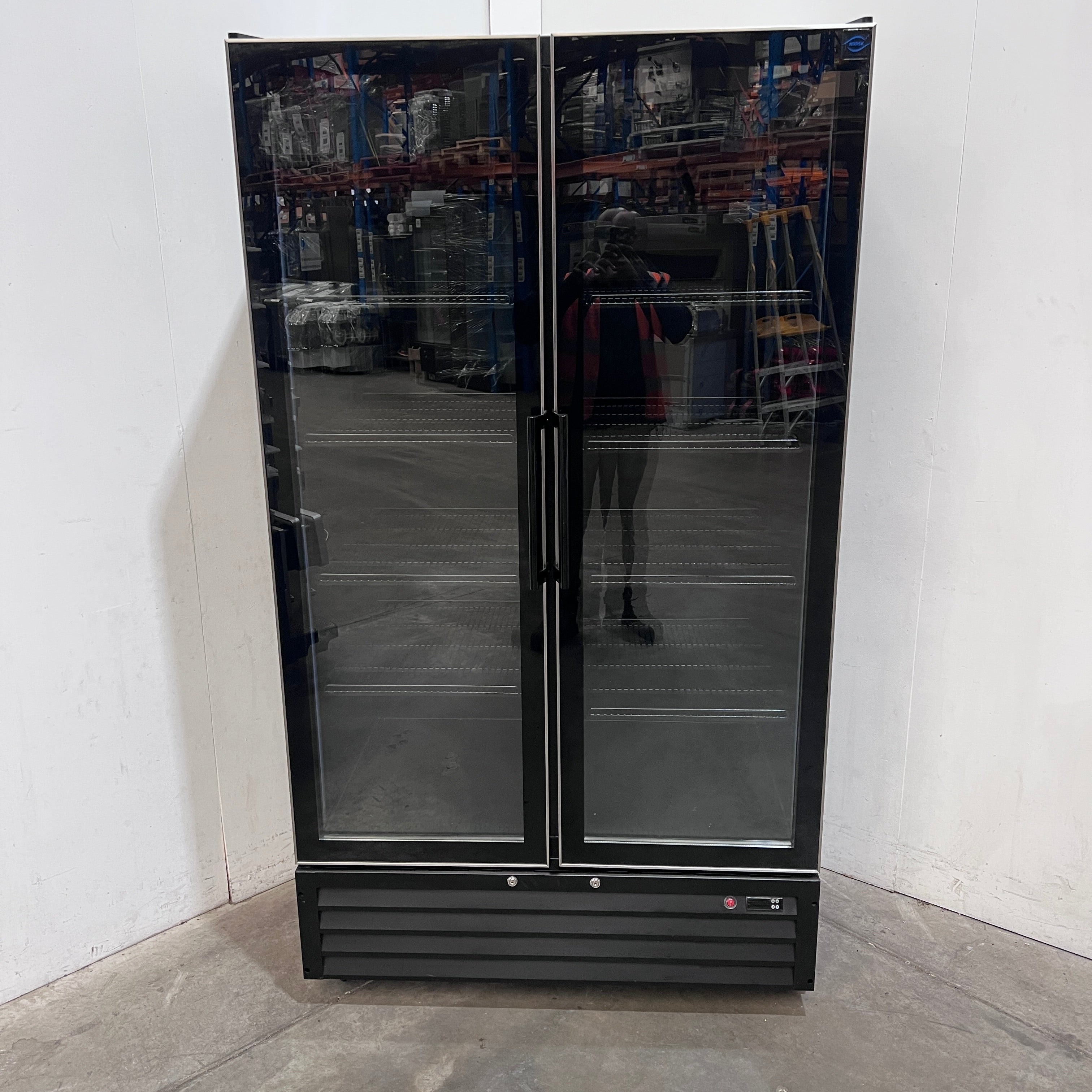 Norsk NSK-1000-NLB-BLK Upright Display Fridge - 908257