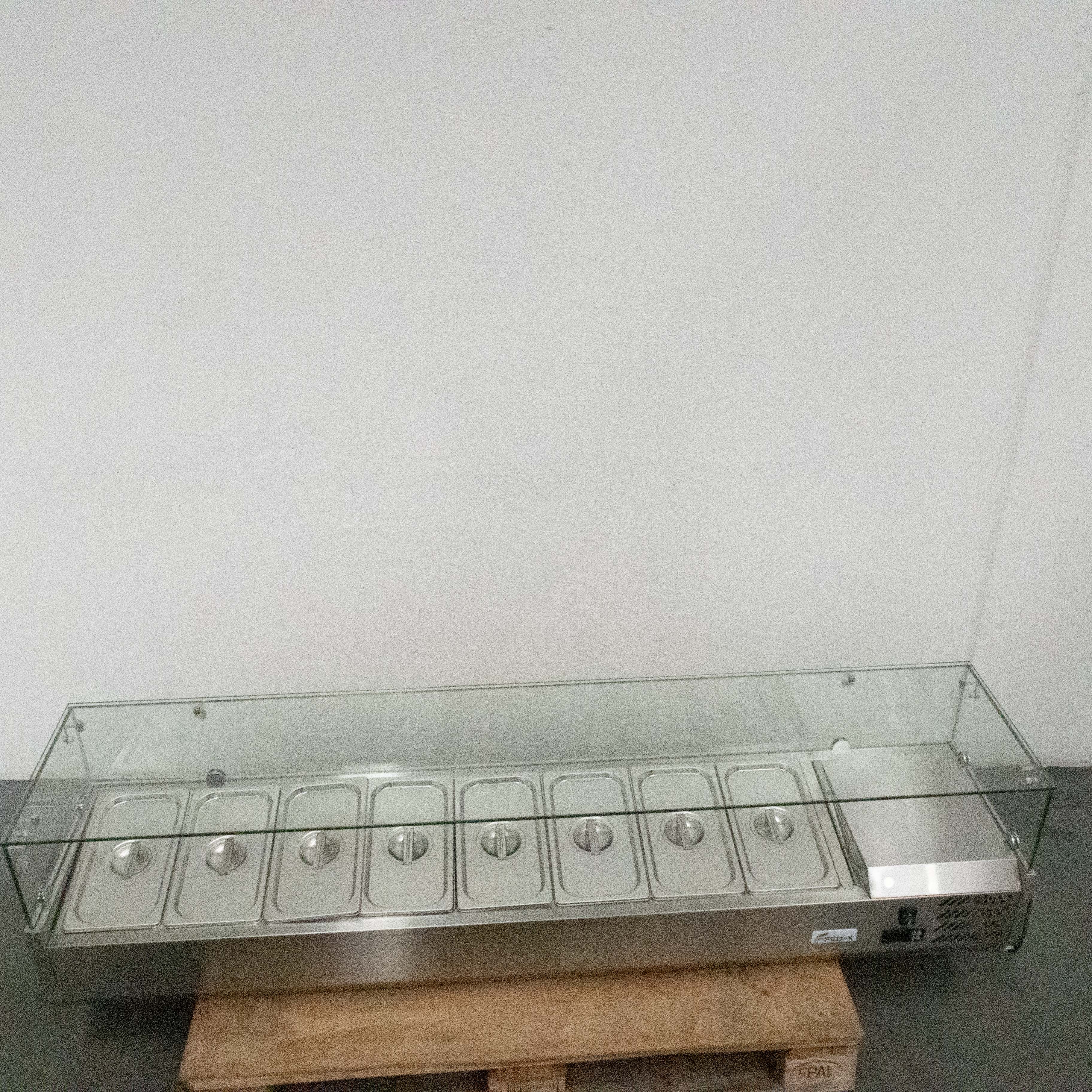 FED-X XVRX1800-380 Counter Top Cold Food Display - 909127