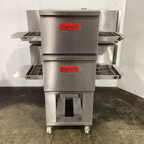 Zanolli Synthesis 06/40G Double Stack Conveyor Oven - 911944
