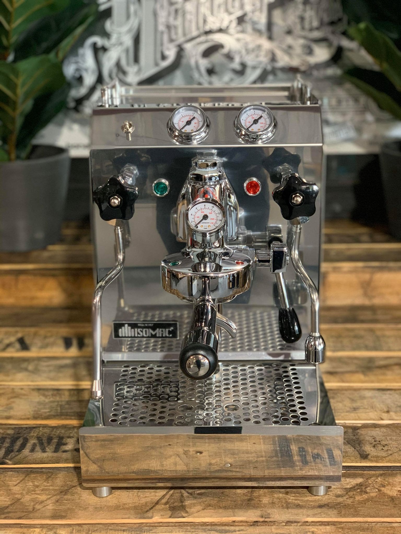 Isomac Tea Due - 1 Group Commercial Espresso Machine - Stainless