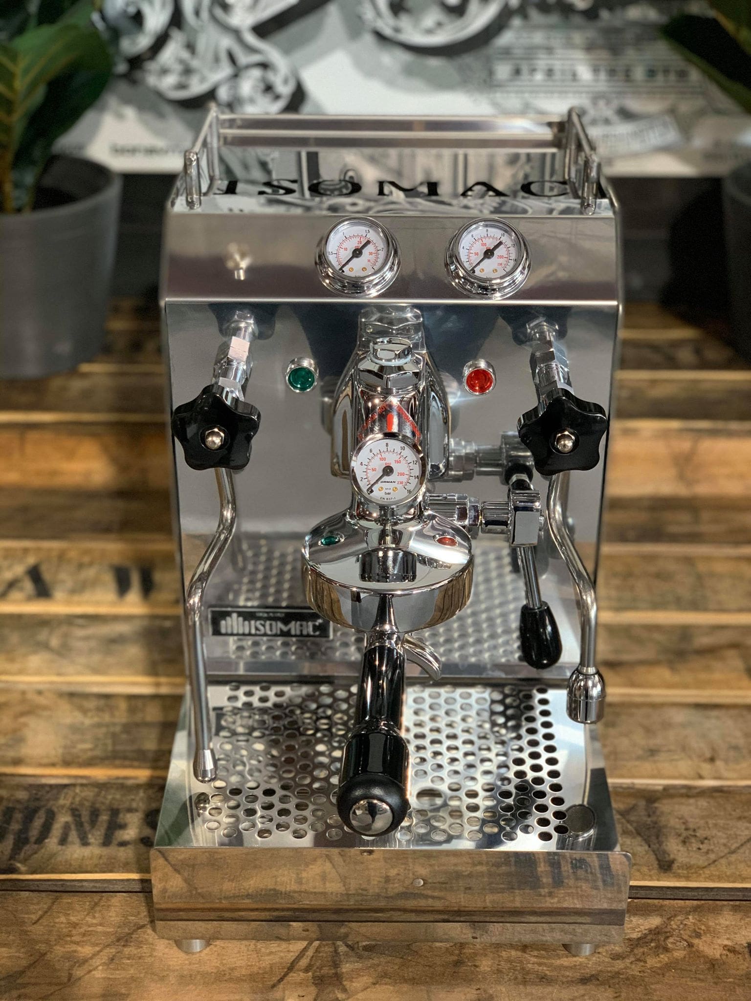 Isomac Tea Due - 1 Group Commercial Espresso Machine - Stainless