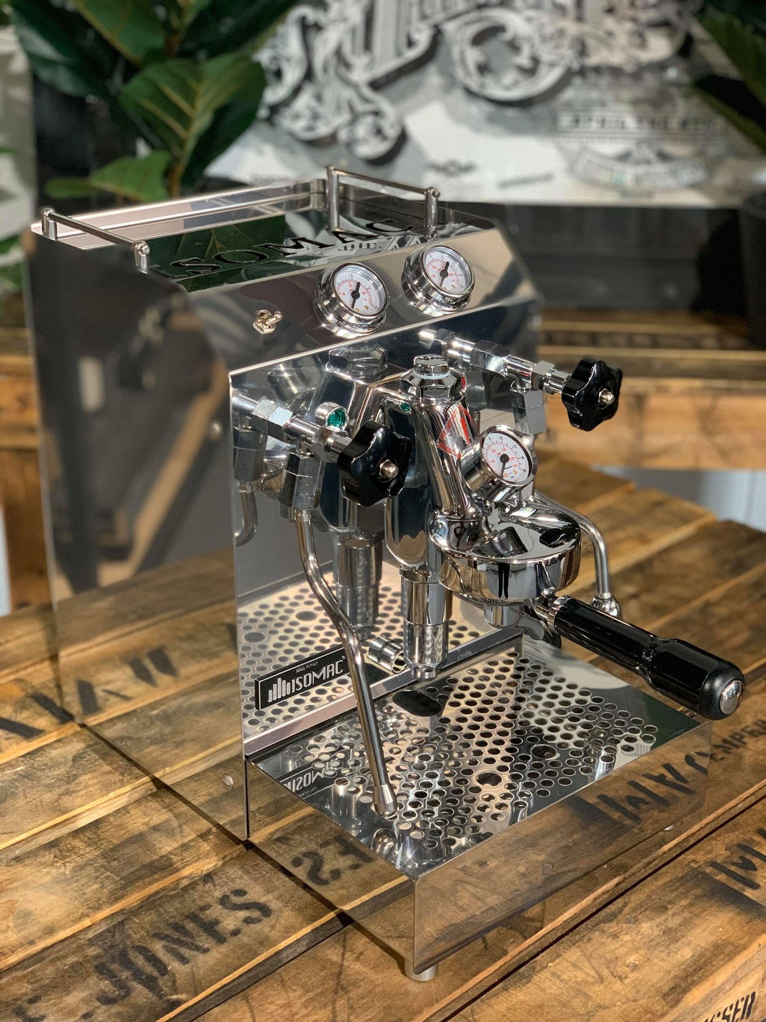 Isomac Tea Due - 1 Group Commercial Espresso Machine - Stainless