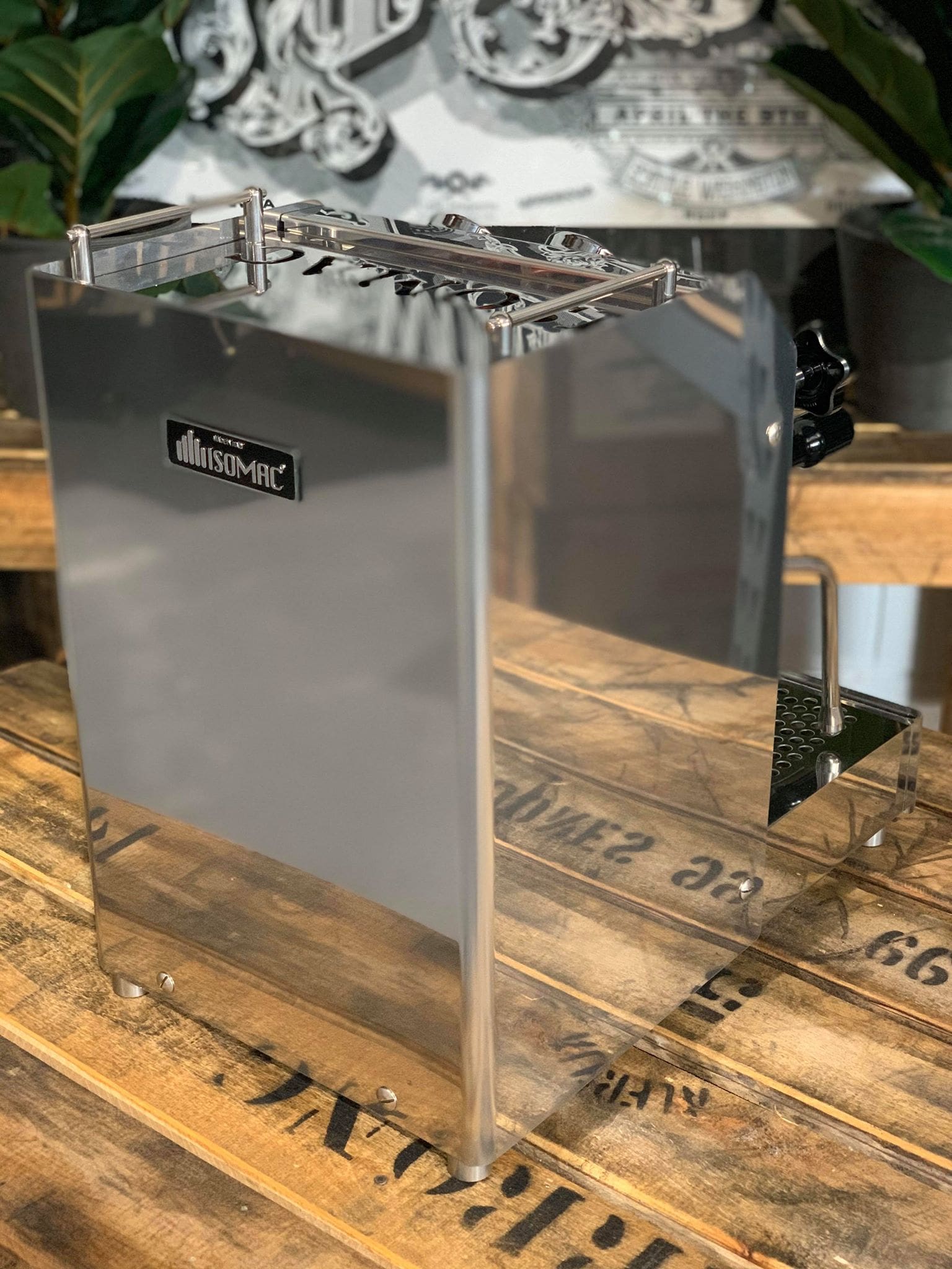 Isomac Tea Due - 1 Group Commercial Espresso Machine - Stainless