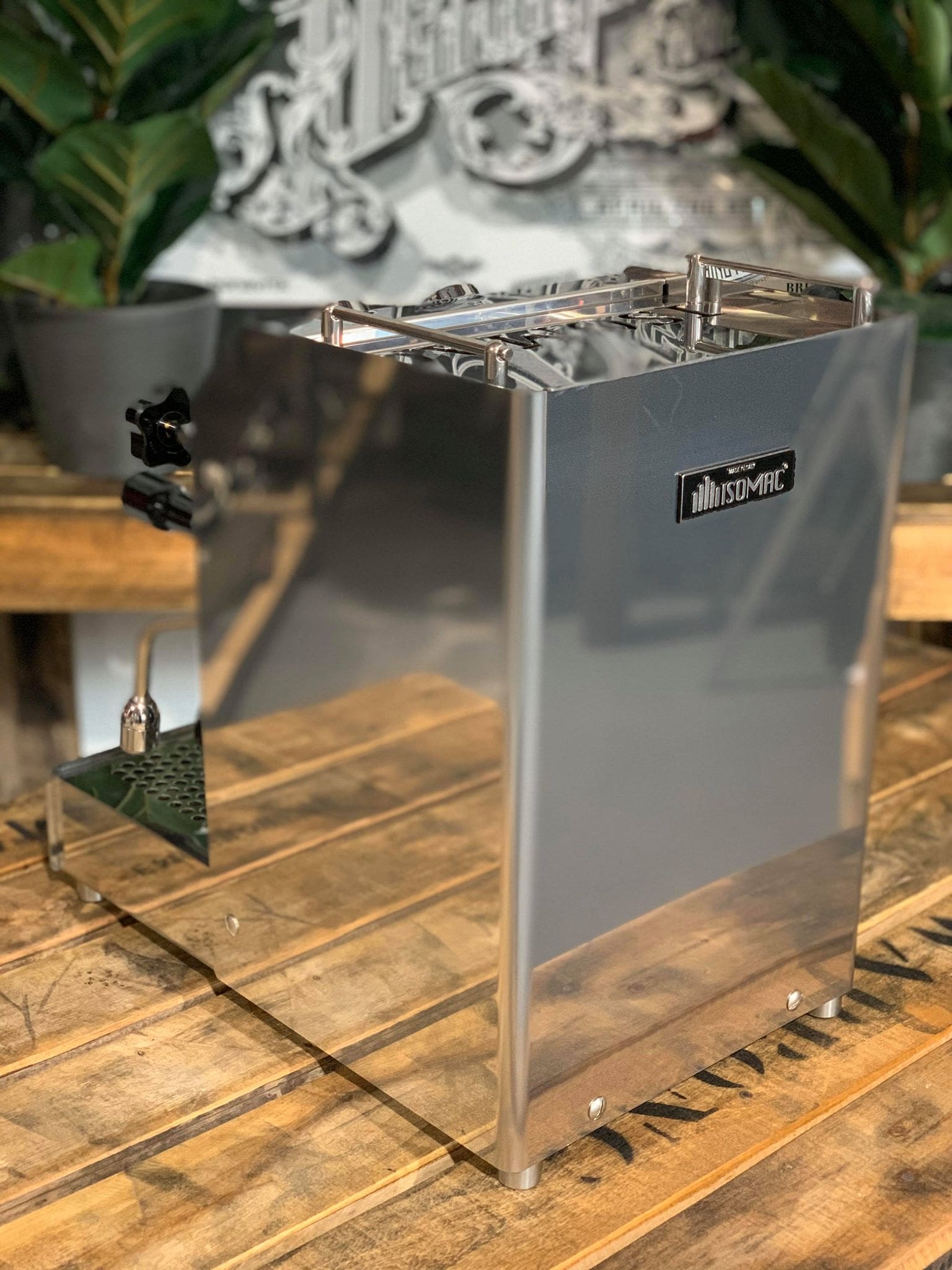 Isomac Tea Due - 1 Group Commercial Espresso Machine - Stainless