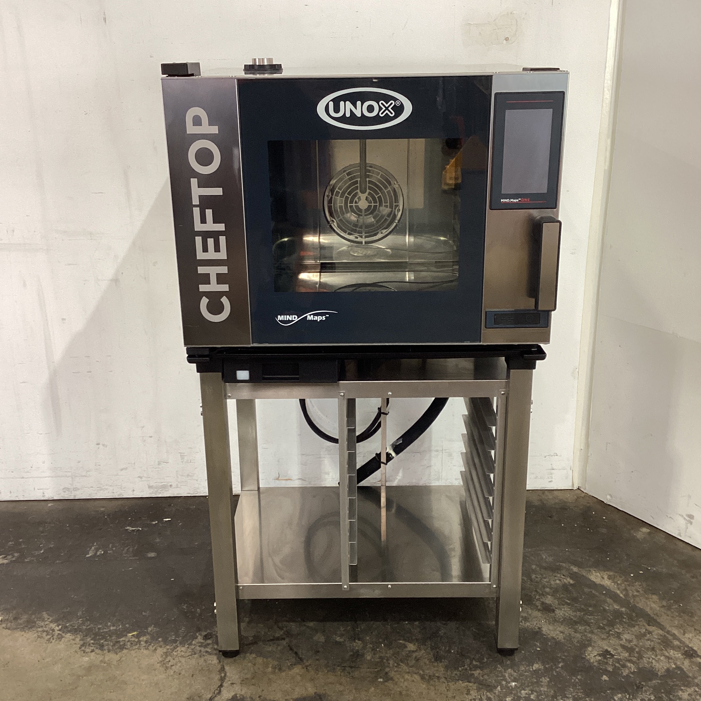 Unox CHEFTOP XEVC-0511-E1RM-MS Combi Oven + Stand - 915684